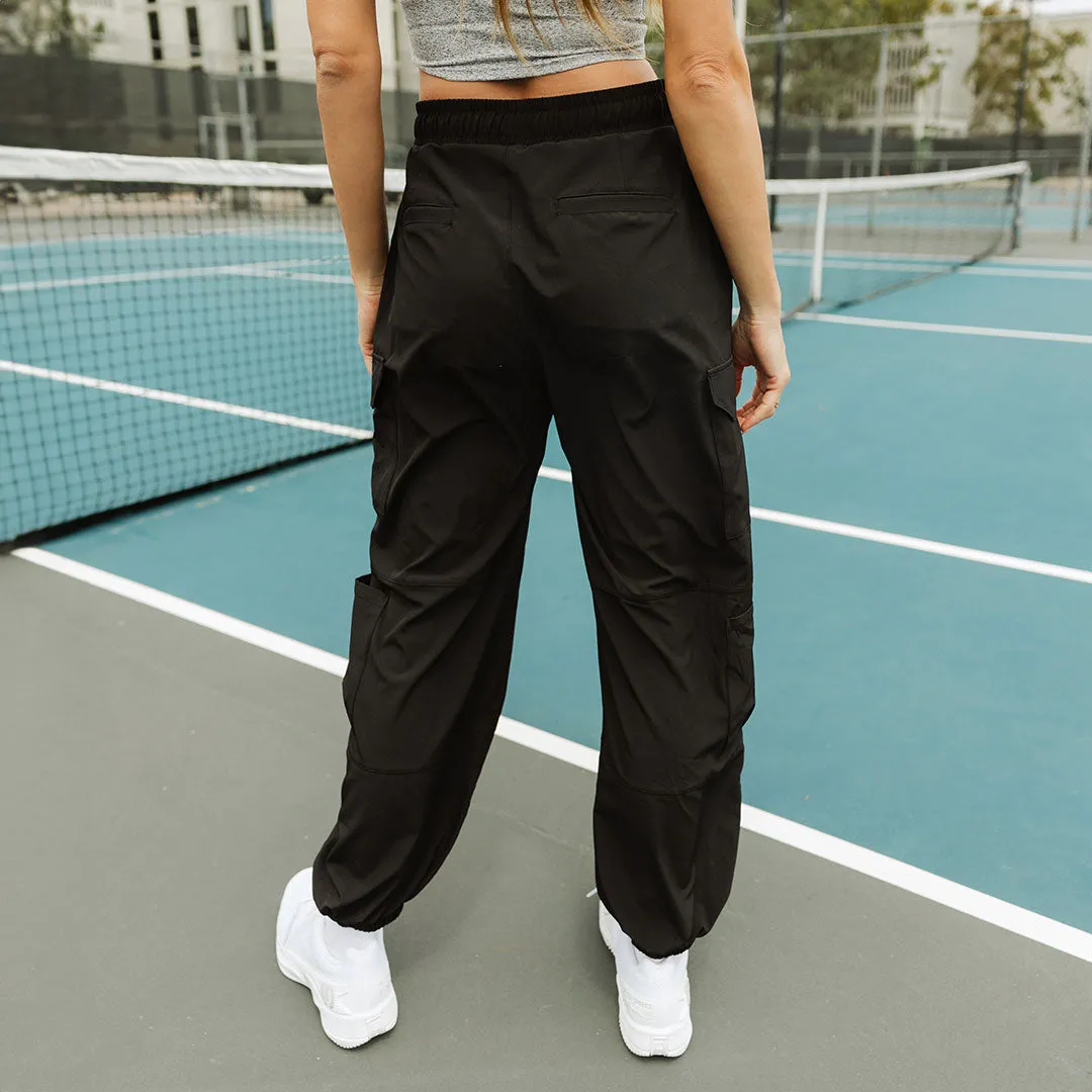 Jetsetter Cargo Joggers, Black urban edge