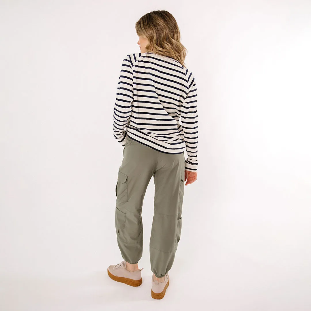 Jetsetter Cargo Joggers, Olive laid back