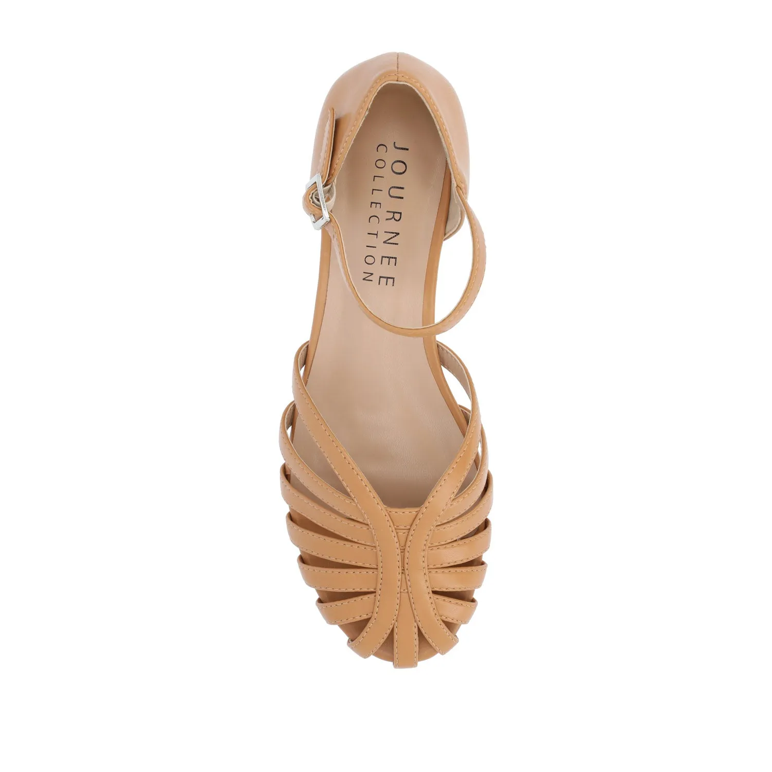 JOANNAH FISHERMAN SANDALS IN FAUX LEATHER daily go