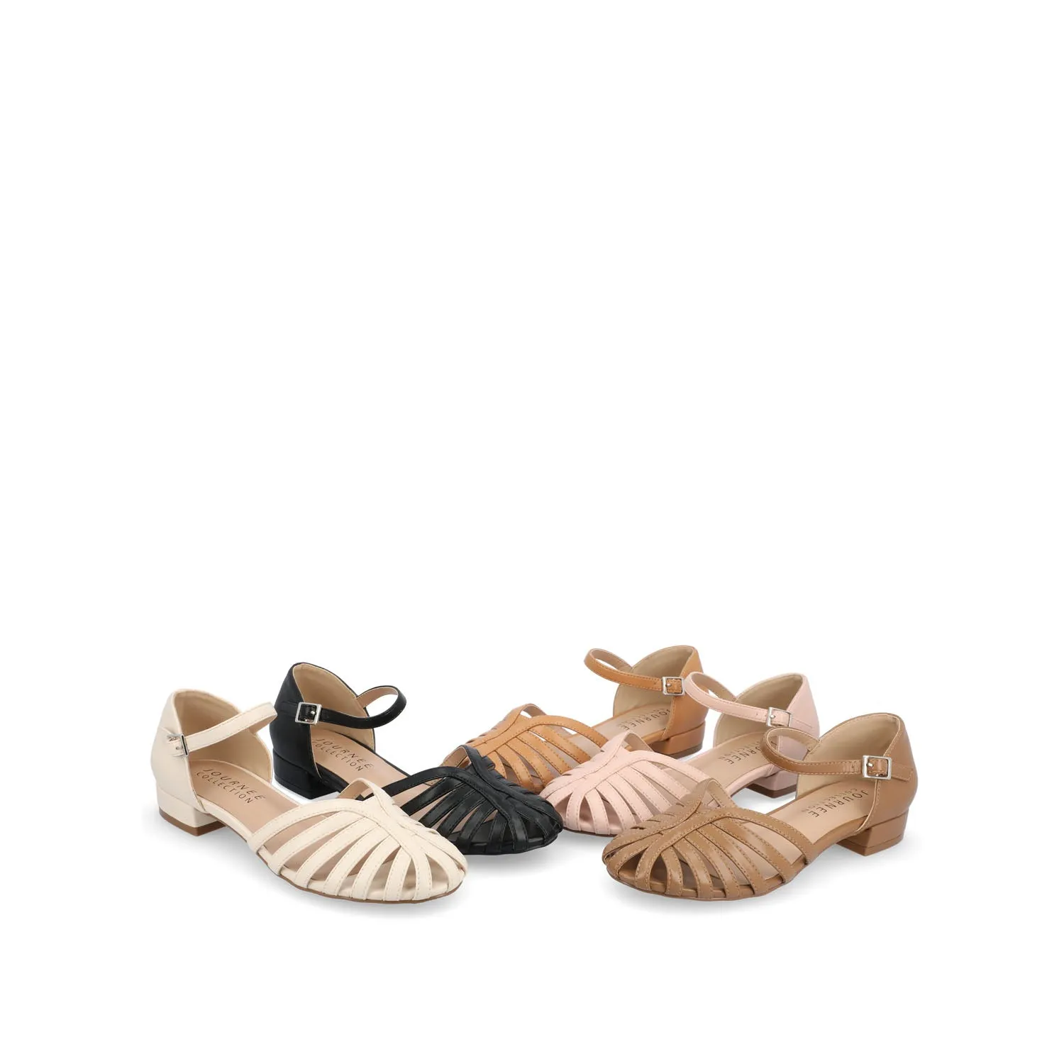 JOANNAH FISHERMAN SANDALS IN FAUX LEATHER daily go