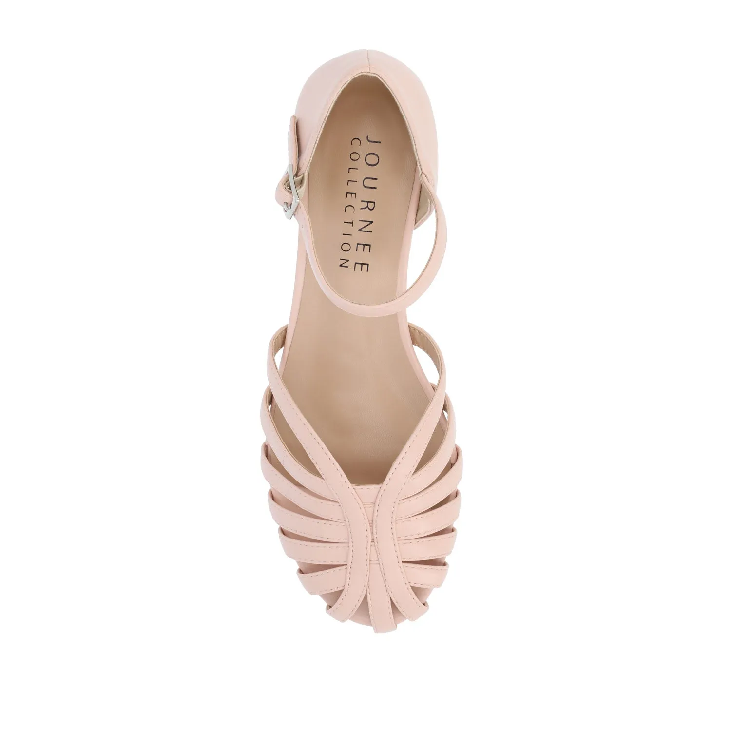 JOANNAH FISHERMAN SANDALS IN FAUX LEATHER daily go