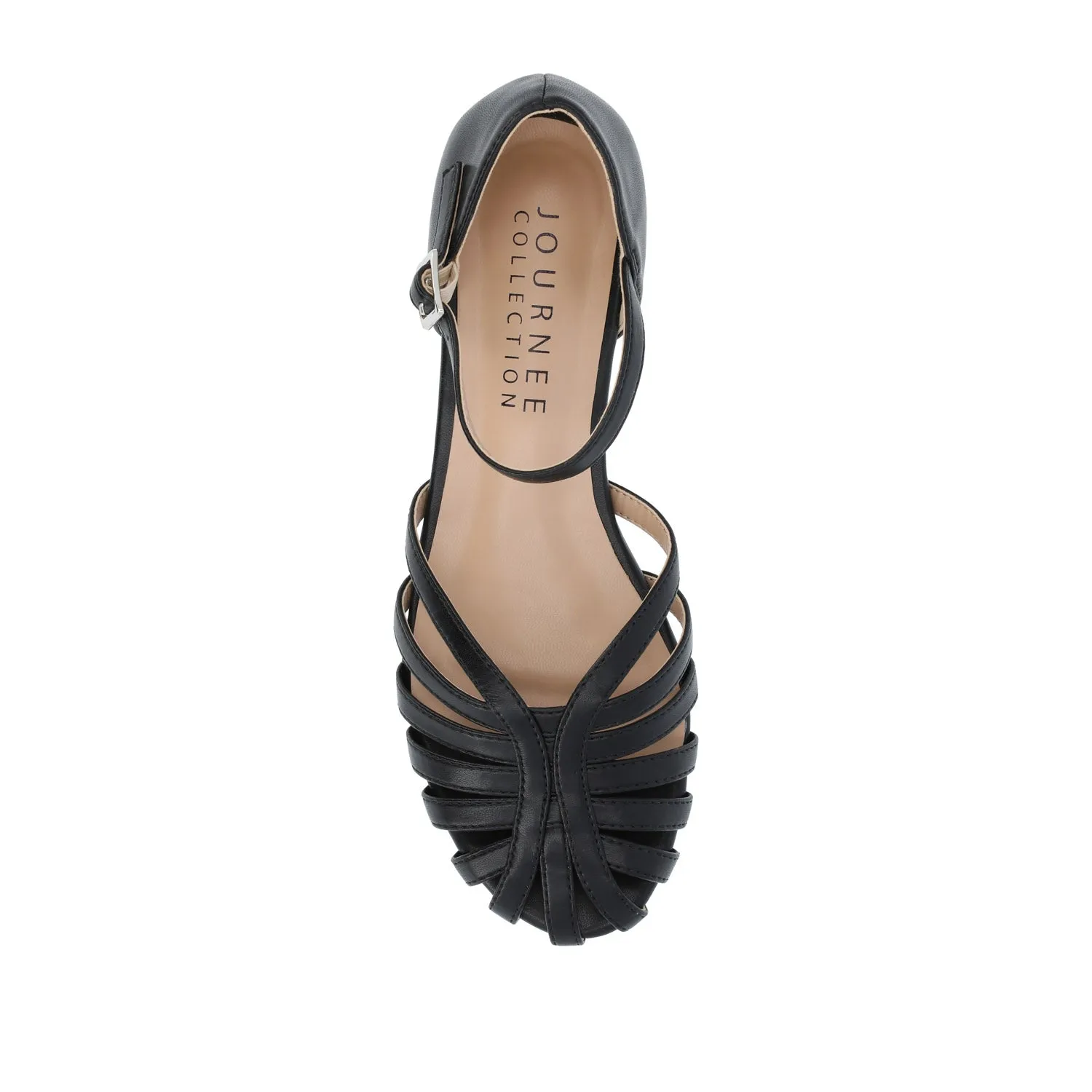 JOANNAH FISHERMAN SANDALS IN FAUX LEATHER daily go