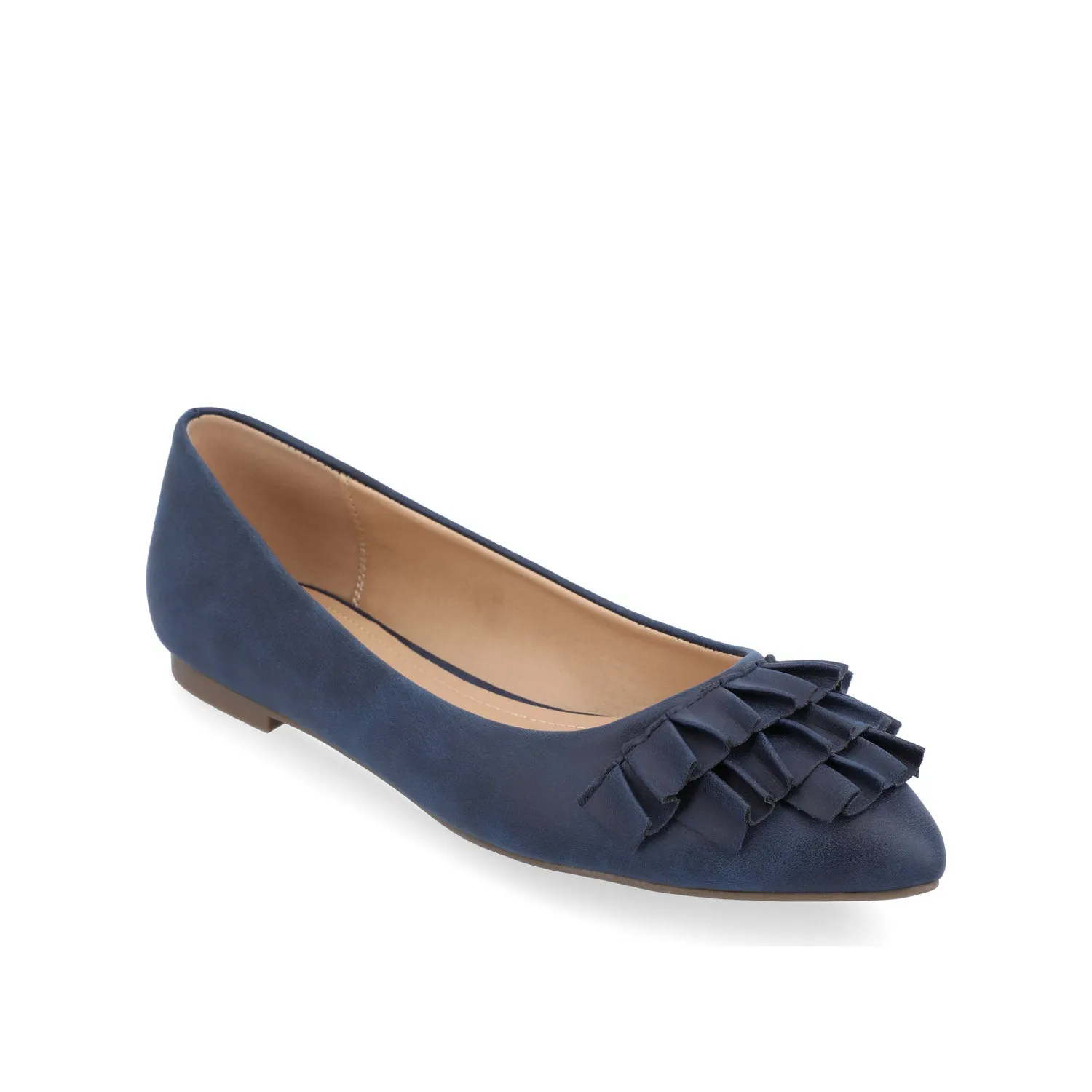 JUDY BALLET FLATS IN FAUX LEATHER soft sole