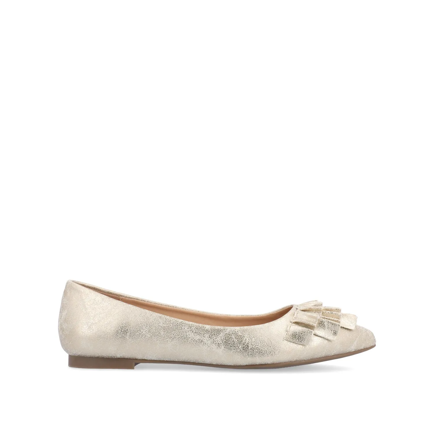 JUDY BALLET FLATS IN FAUX LEATHER soft sole