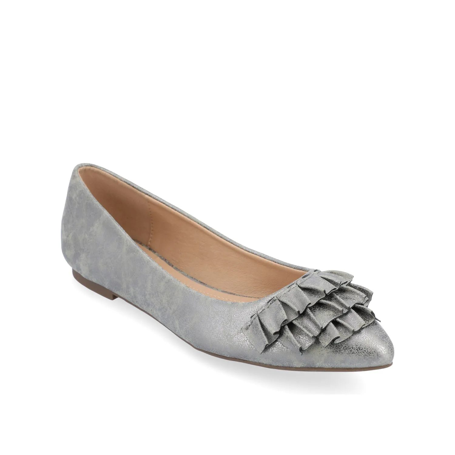 JUDY BALLET FLATS IN FAUX LEATHER soft sole