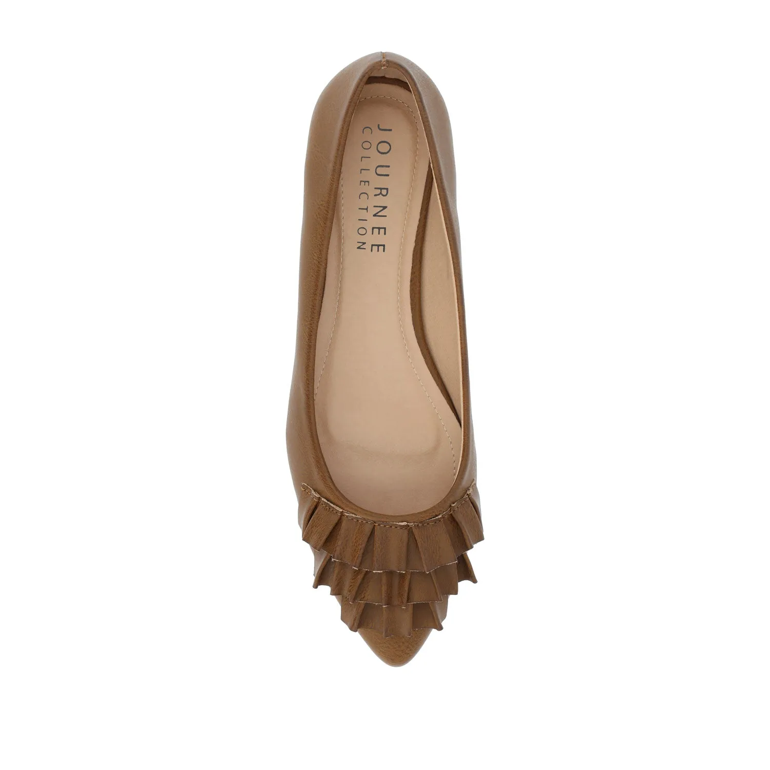 JUDY BALLET FLATS IN FAUX LEATHER soft sole