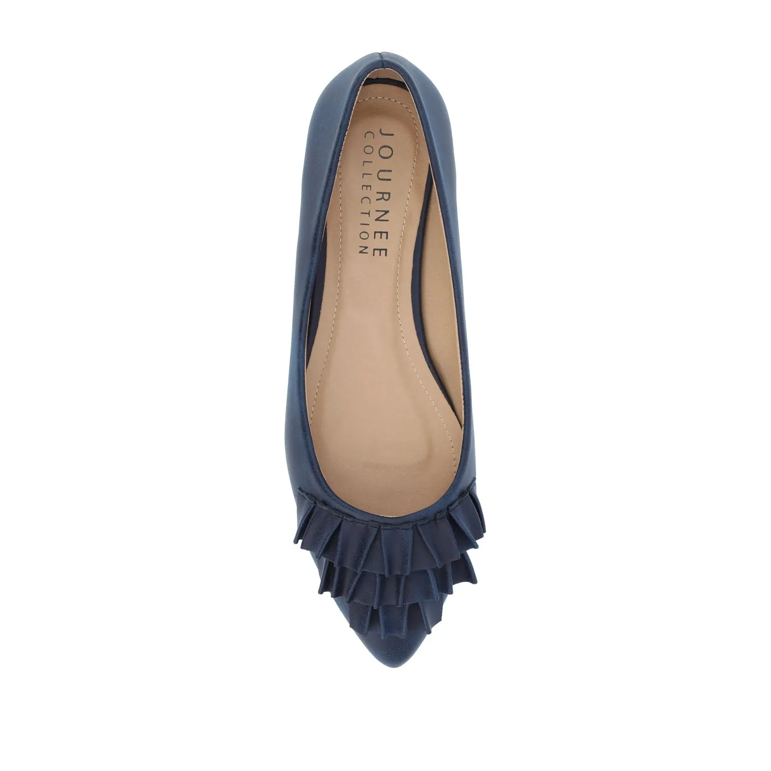 JUDY BALLET FLATS IN FAUX LEATHER soft sole