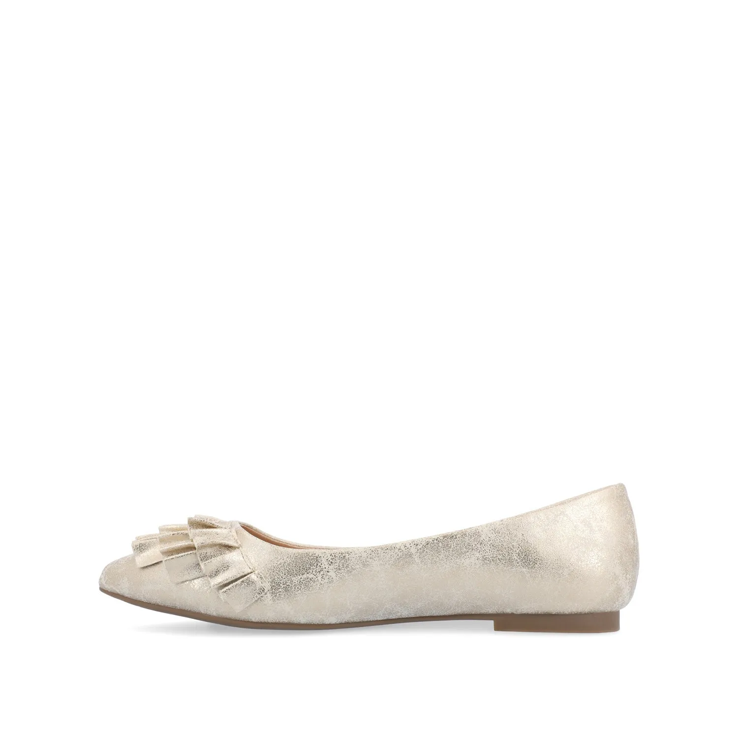 JUDY BALLET FLATS IN FAUX LEATHER soft sole