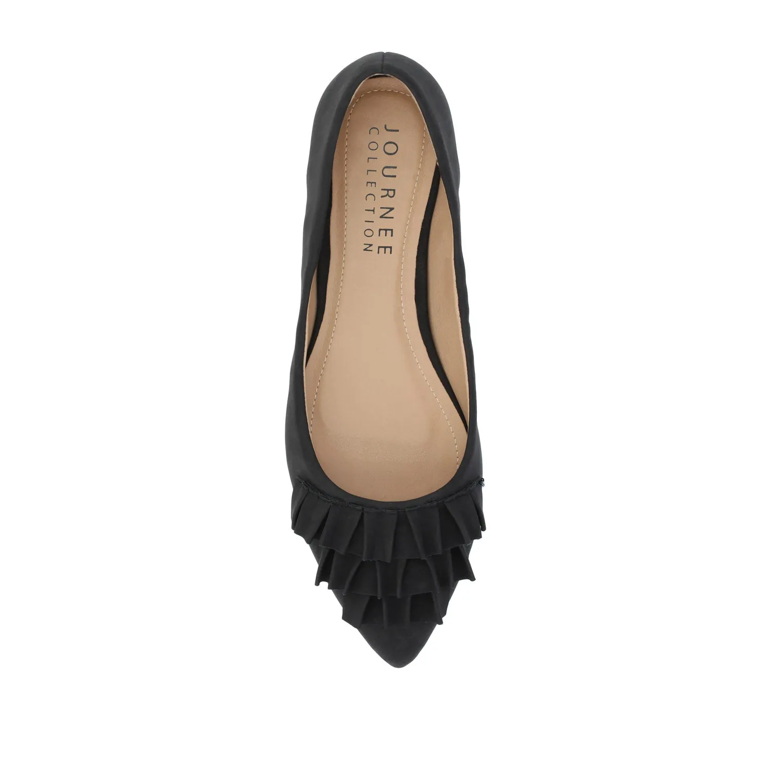 JUDY BALLET FLATS IN FAUX LEATHER soft sole
