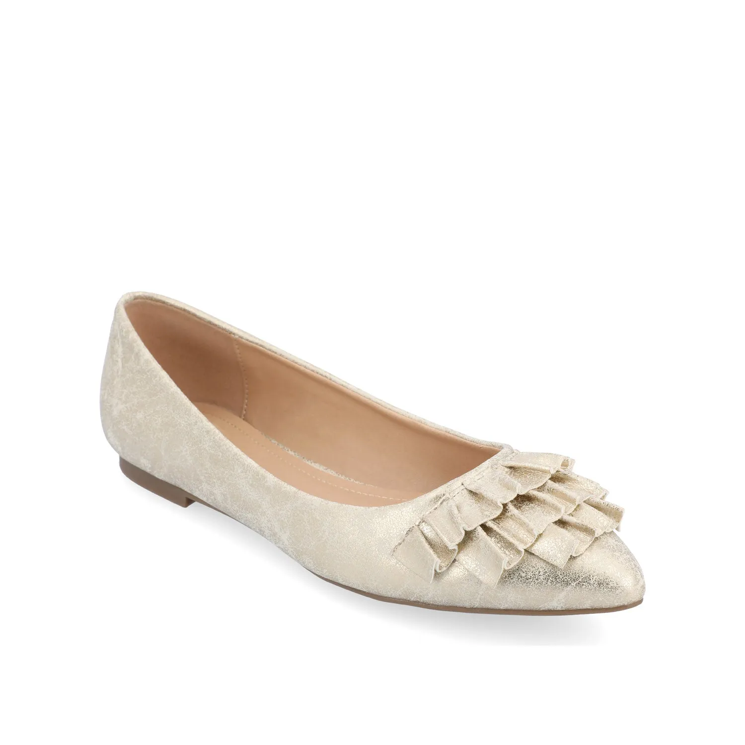 JUDY BALLET FLATS IN FAUX LEATHER soft sole