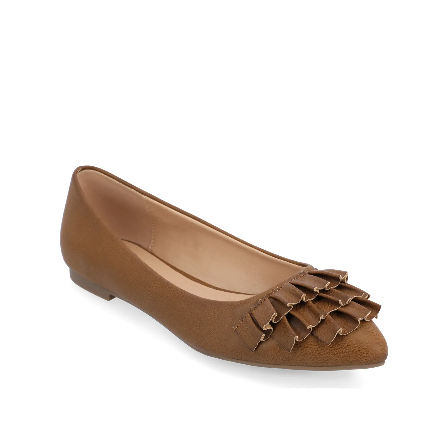 JUDY BALLET FLATS IN FAUX LEATHER soft sole