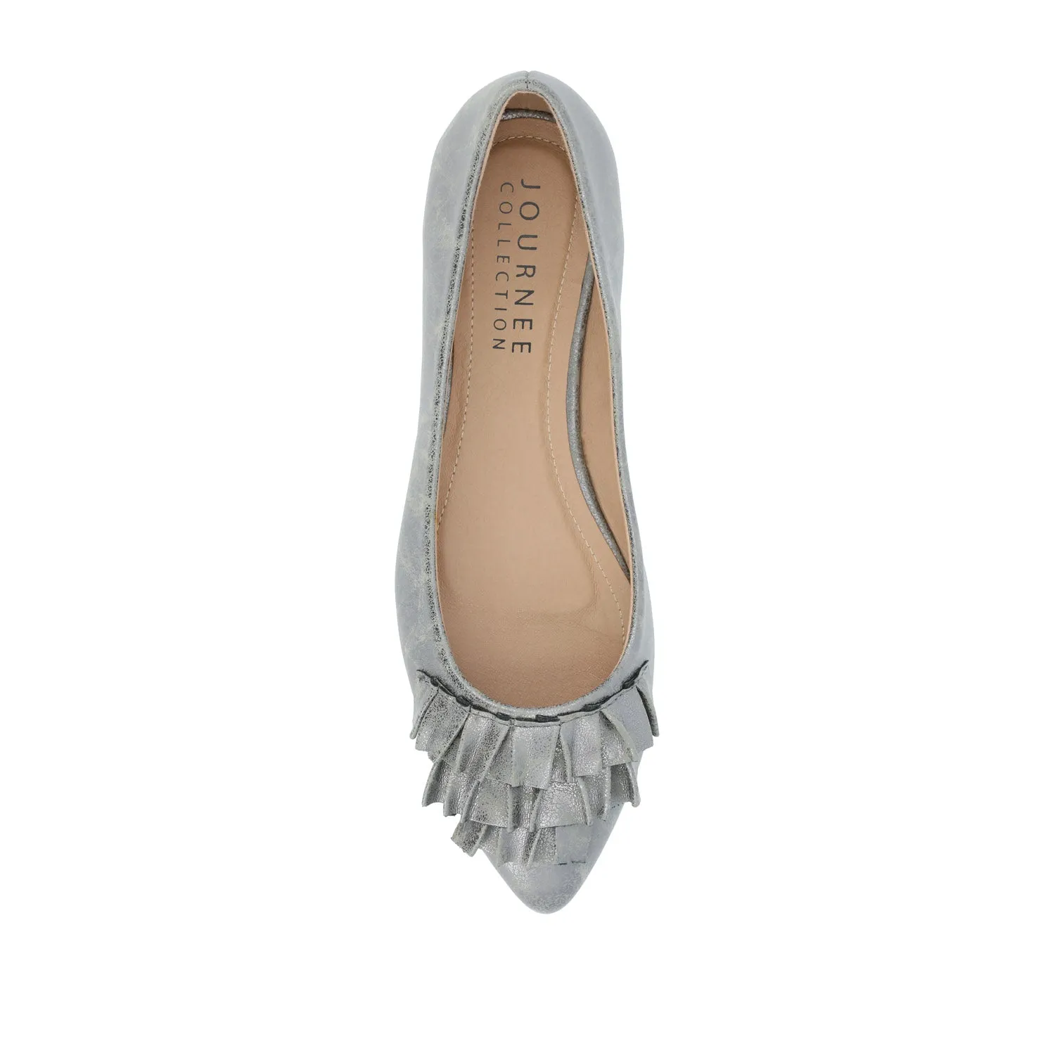 JUDY BALLET FLATS IN FAUX LEATHER soft sole