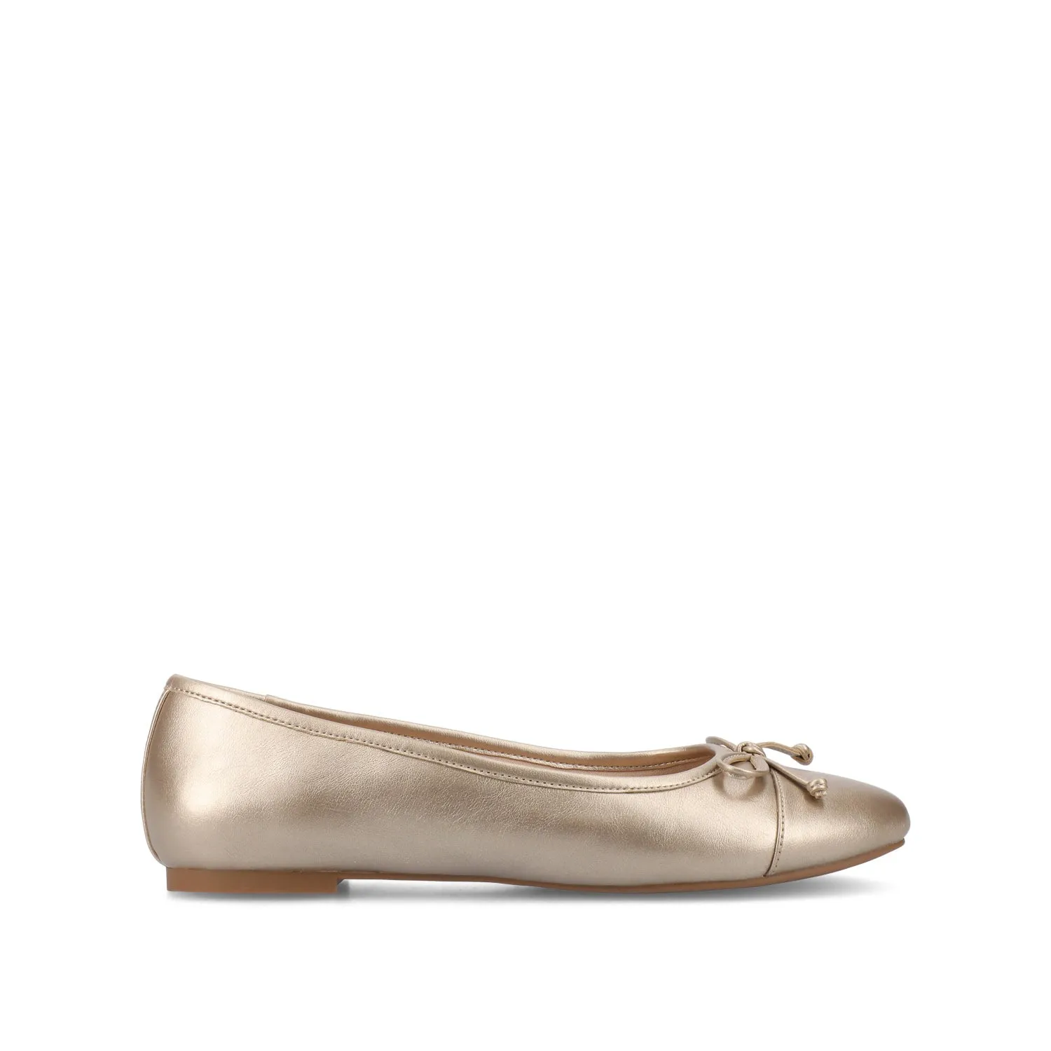 KAIAH CAPTOE BALLET FLATS IN FAUX LEATHER work vibe
