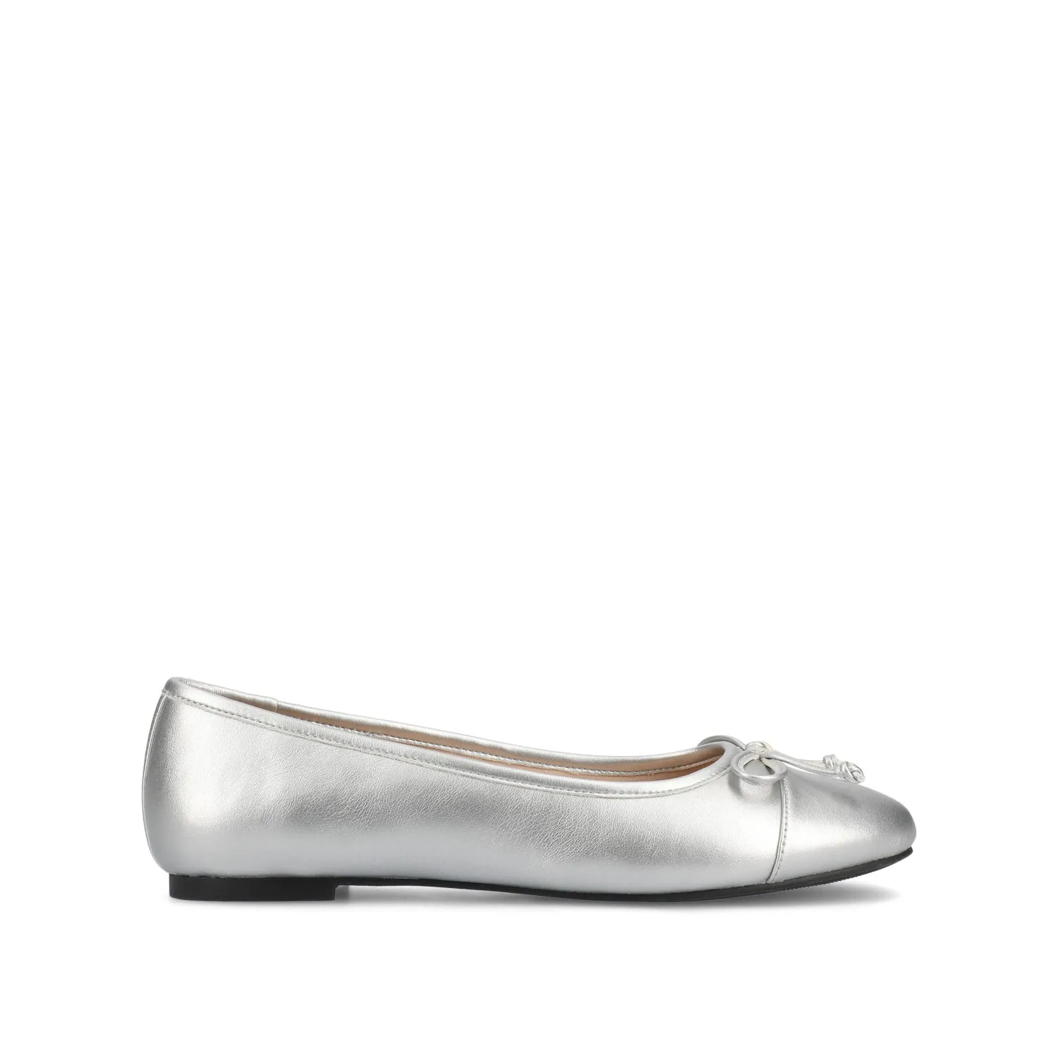 KAIAH CAPTOE BALLET FLATS IN FAUX LEATHER work vibe