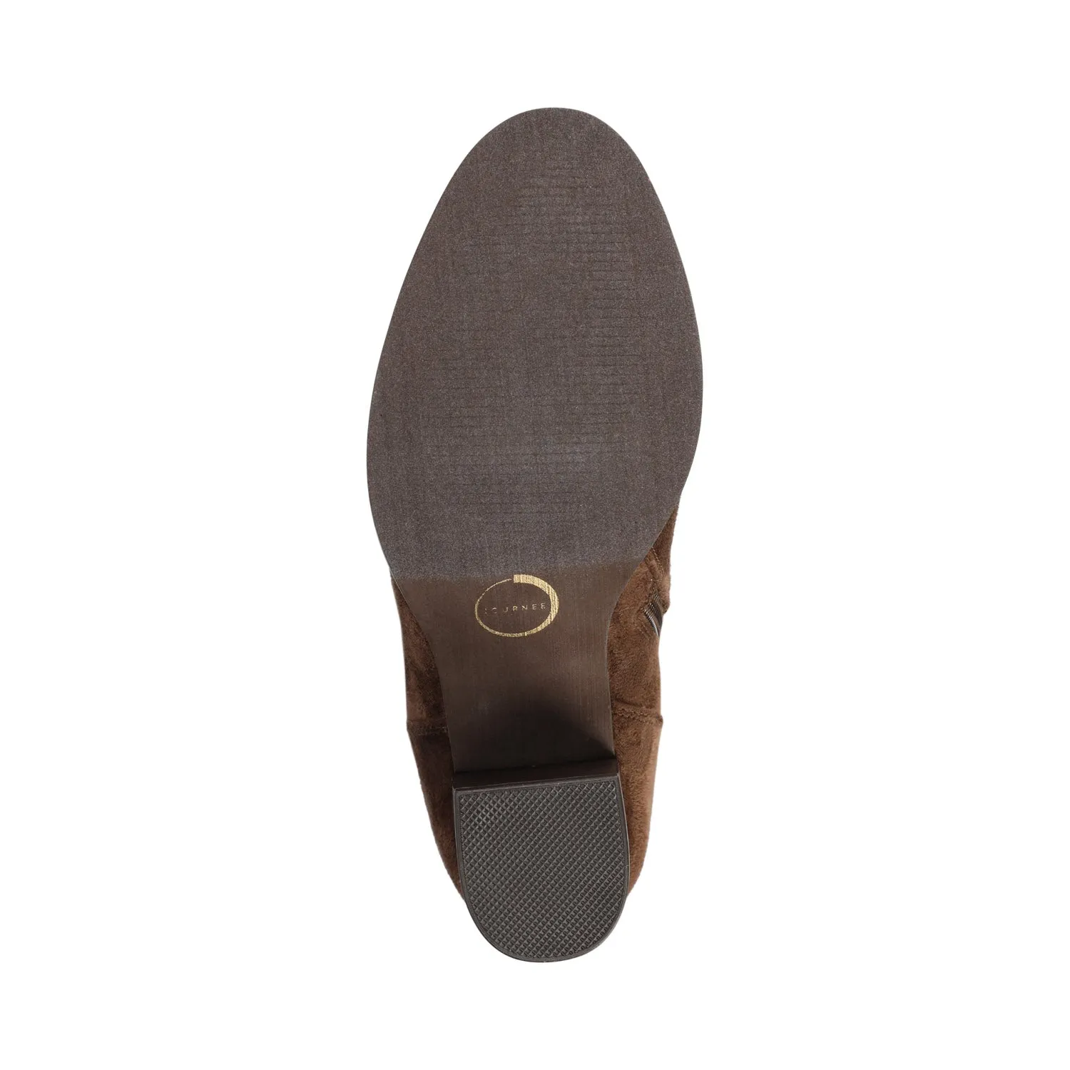 KAISON THIGH HIGH BOOTS IN FAUX SUEDE lake side