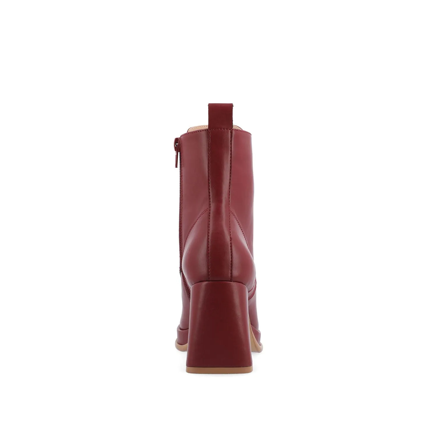 KALINDI LACE-UP BOOTIES IN FAUX LEATHER daily wear