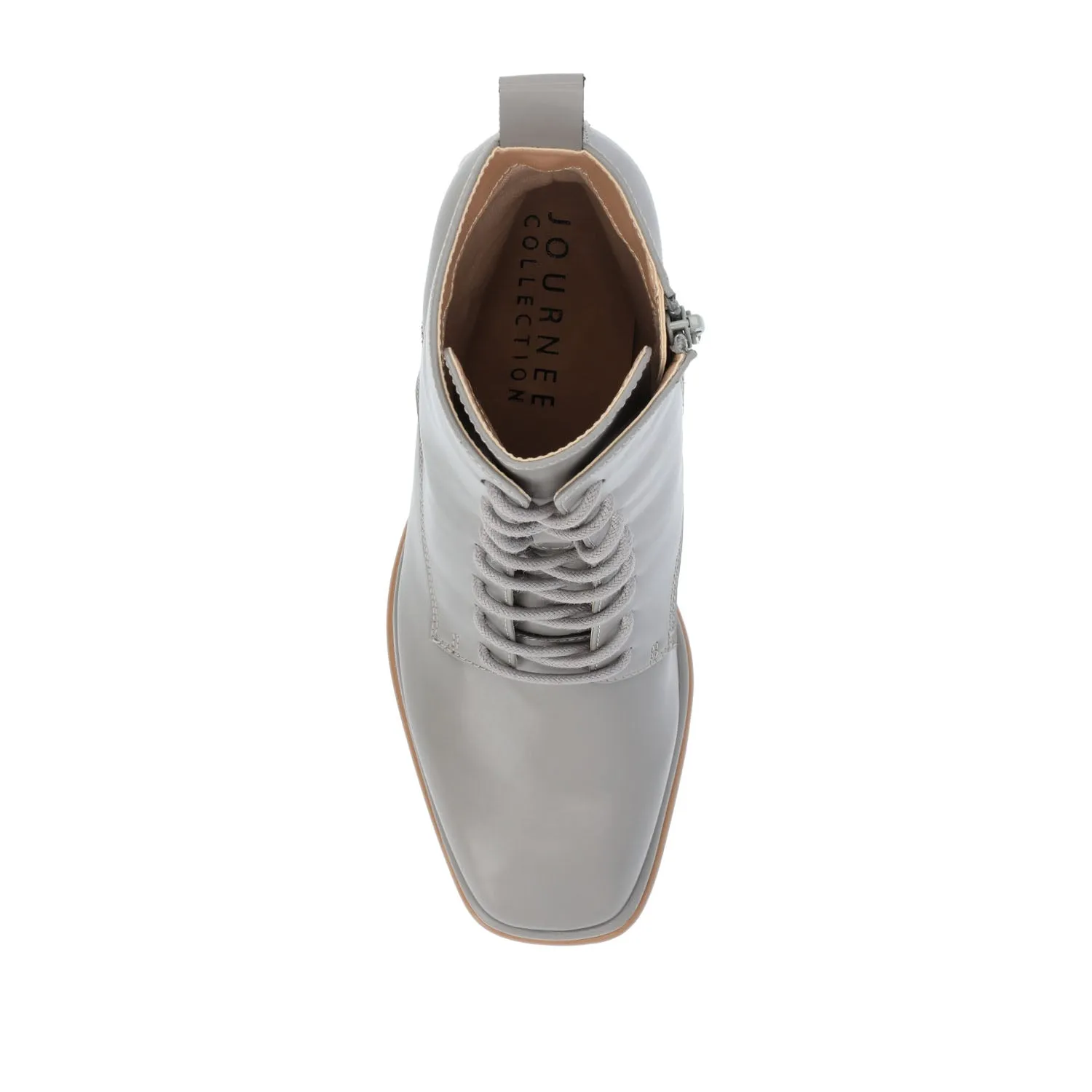 KALINDI LACE-UP BOOTIES IN FAUX LEATHER daily wear