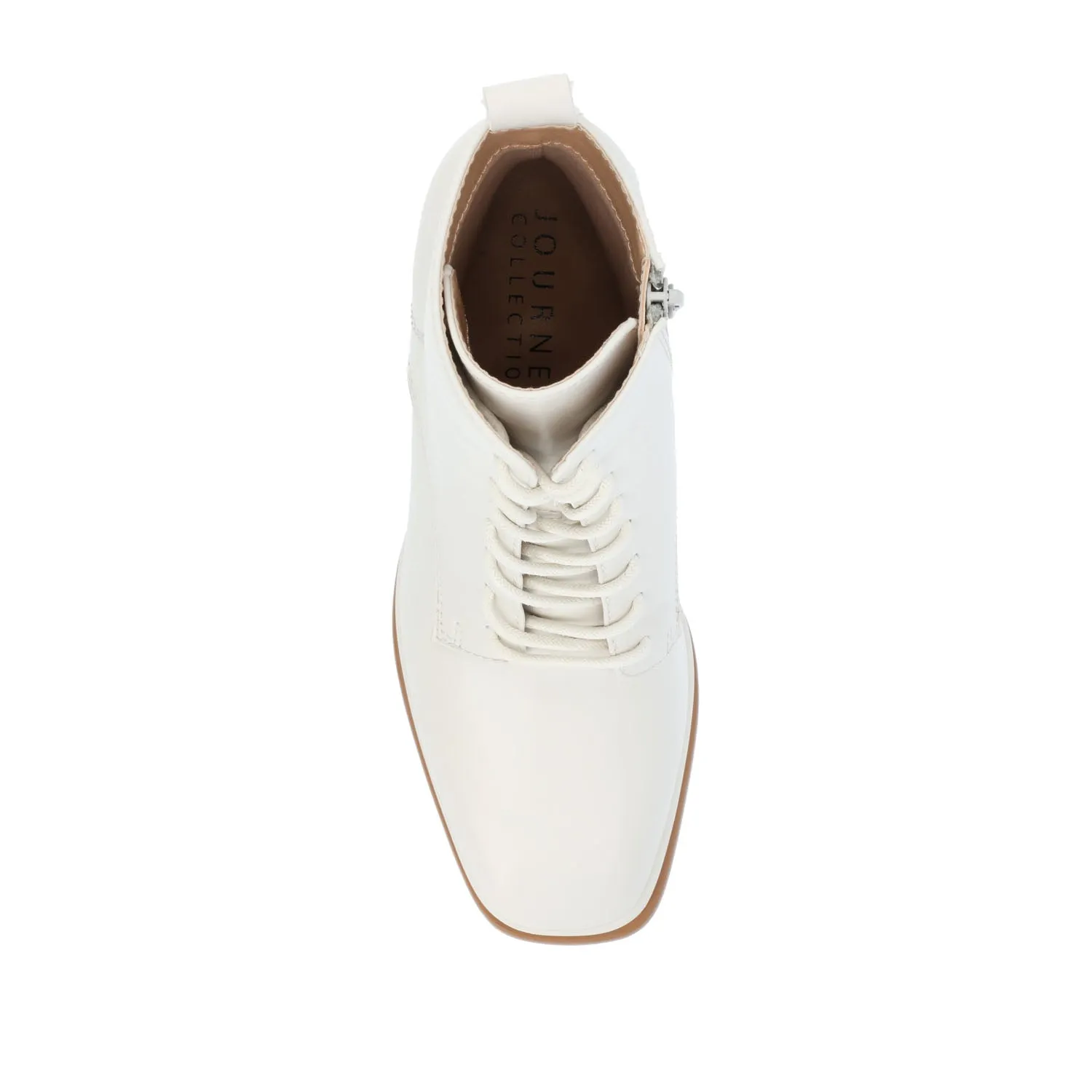 KALINDI LACE-UP BOOTIES IN FAUX LEATHER daily wear