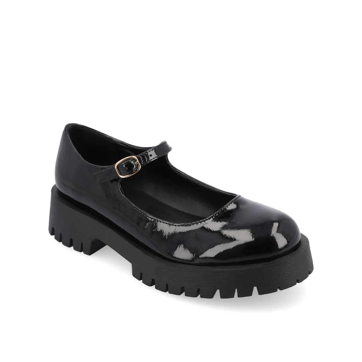 KAMIE LUG SOLE MARY JANE FLATS flex comfort