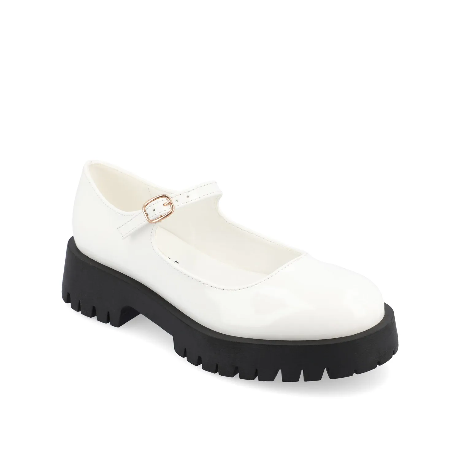 KAMIE LUG SOLE MARY JANE FLATS flex comfort