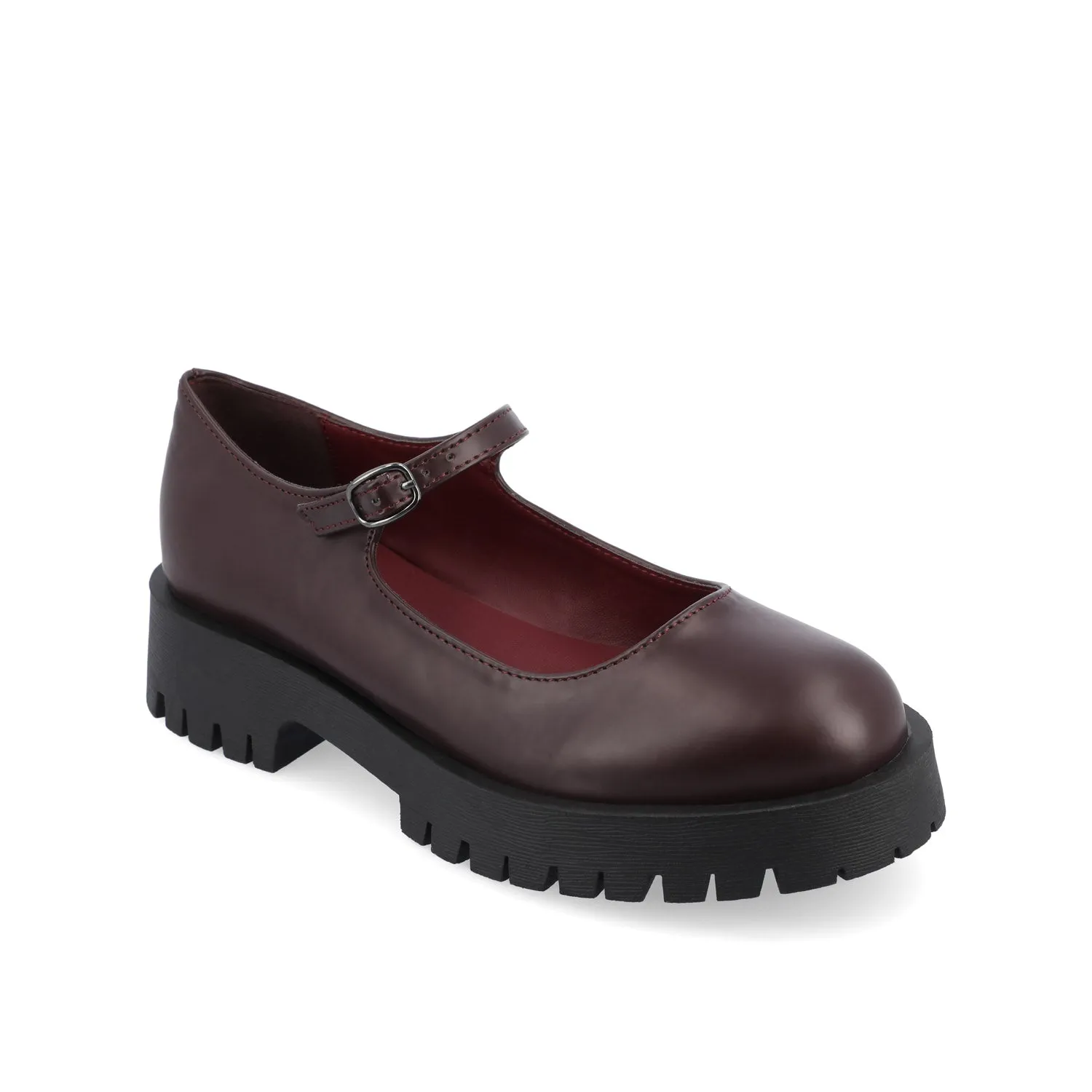 KAMIE LUG SOLE MARY JANE FLATS flex comfort