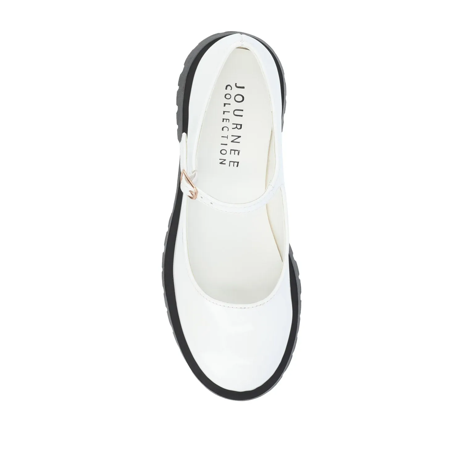 KAMIE LUG SOLE MARY JANE FLATS flex comfort