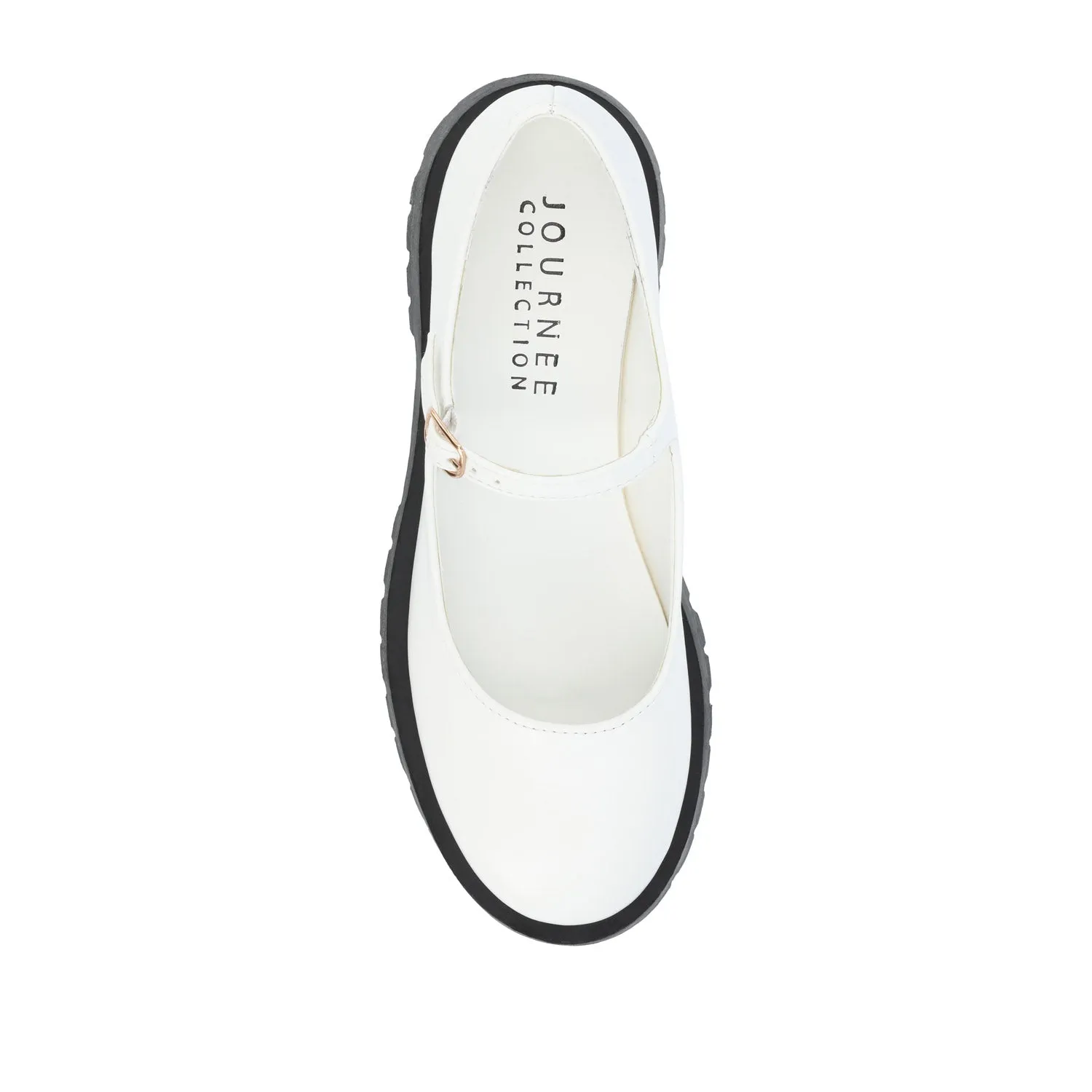 KAMIE LUG SOLE MARY JANE FLATS flex comfort