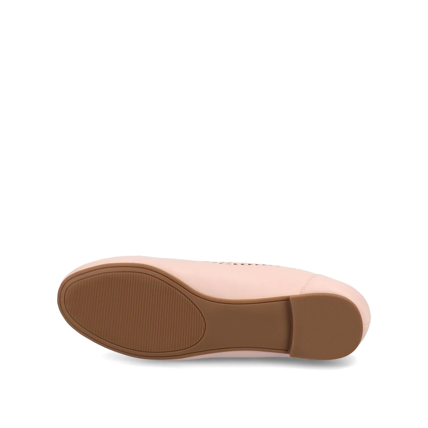 KAMRAH BALLET FLATS IN FAUX LEATHER red fresh