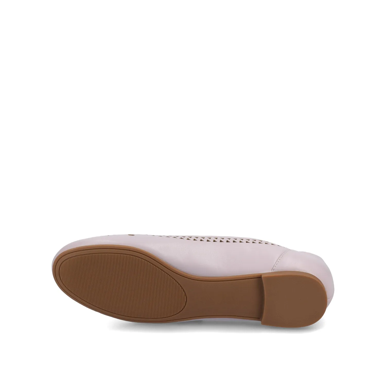 KAMRAH BALLET FLATS IN FAUX LEATHER red fresh