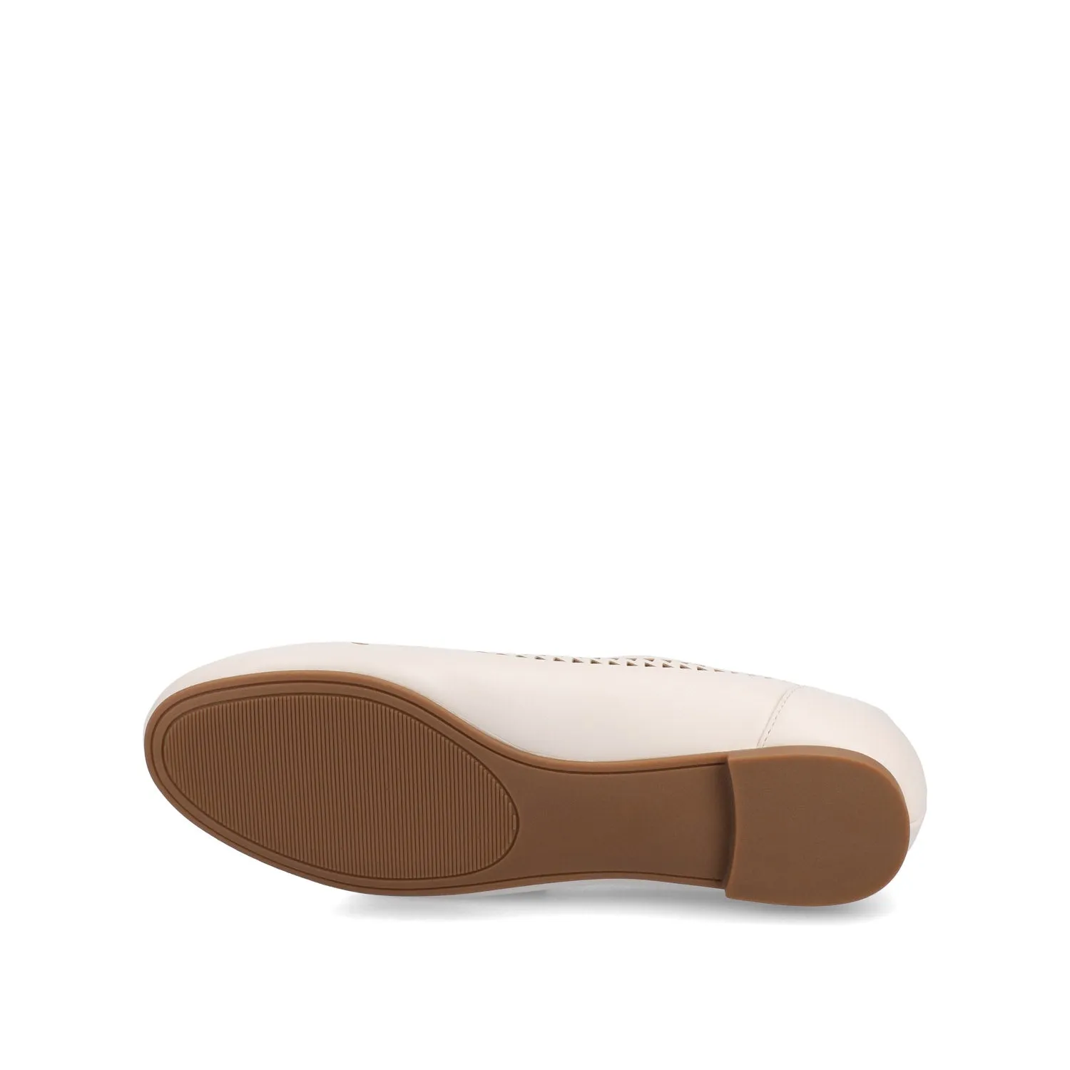 KAMRAH BALLET FLATS IN FAUX LEATHER red fresh