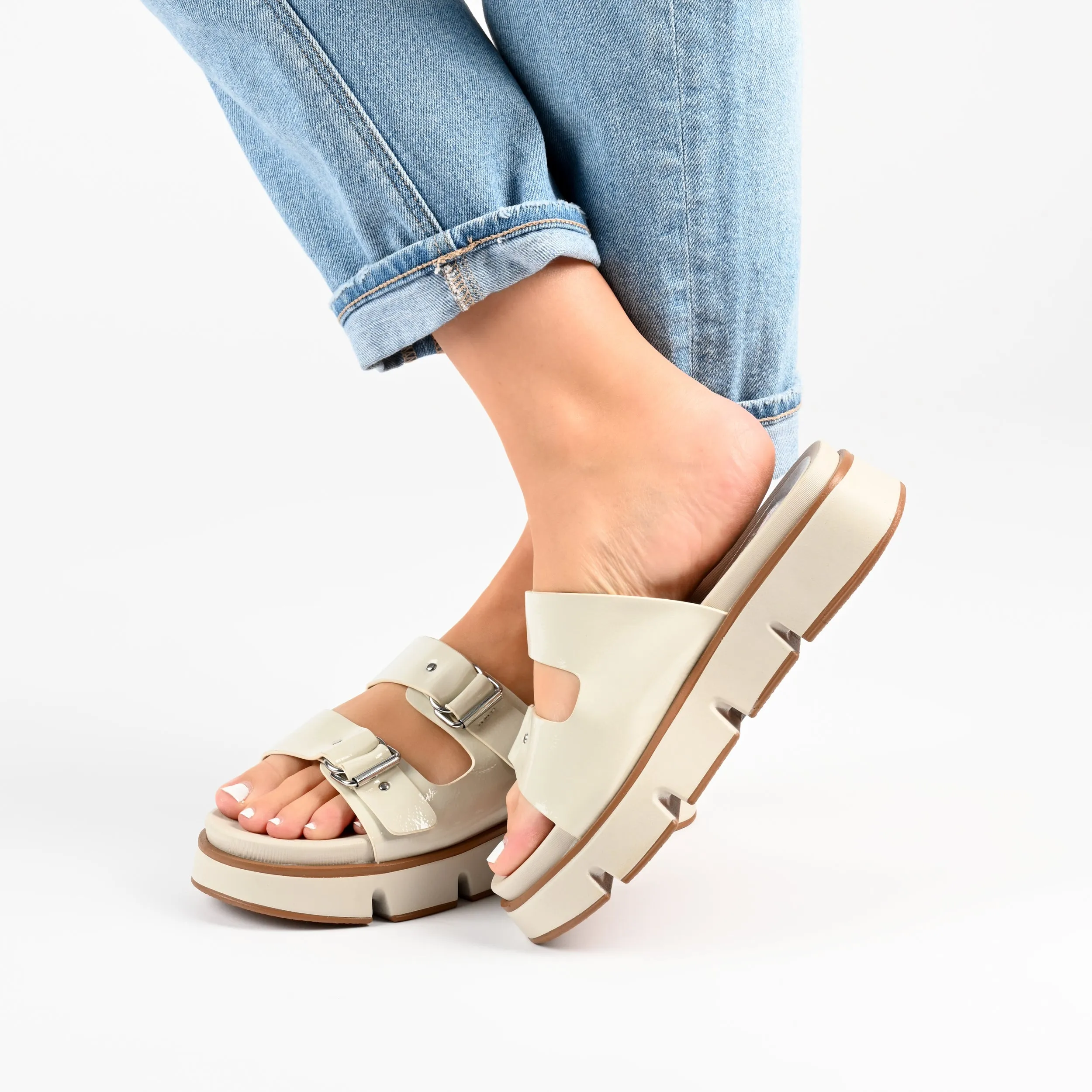 KANDRI SLIP-ON SANDALS soul rest