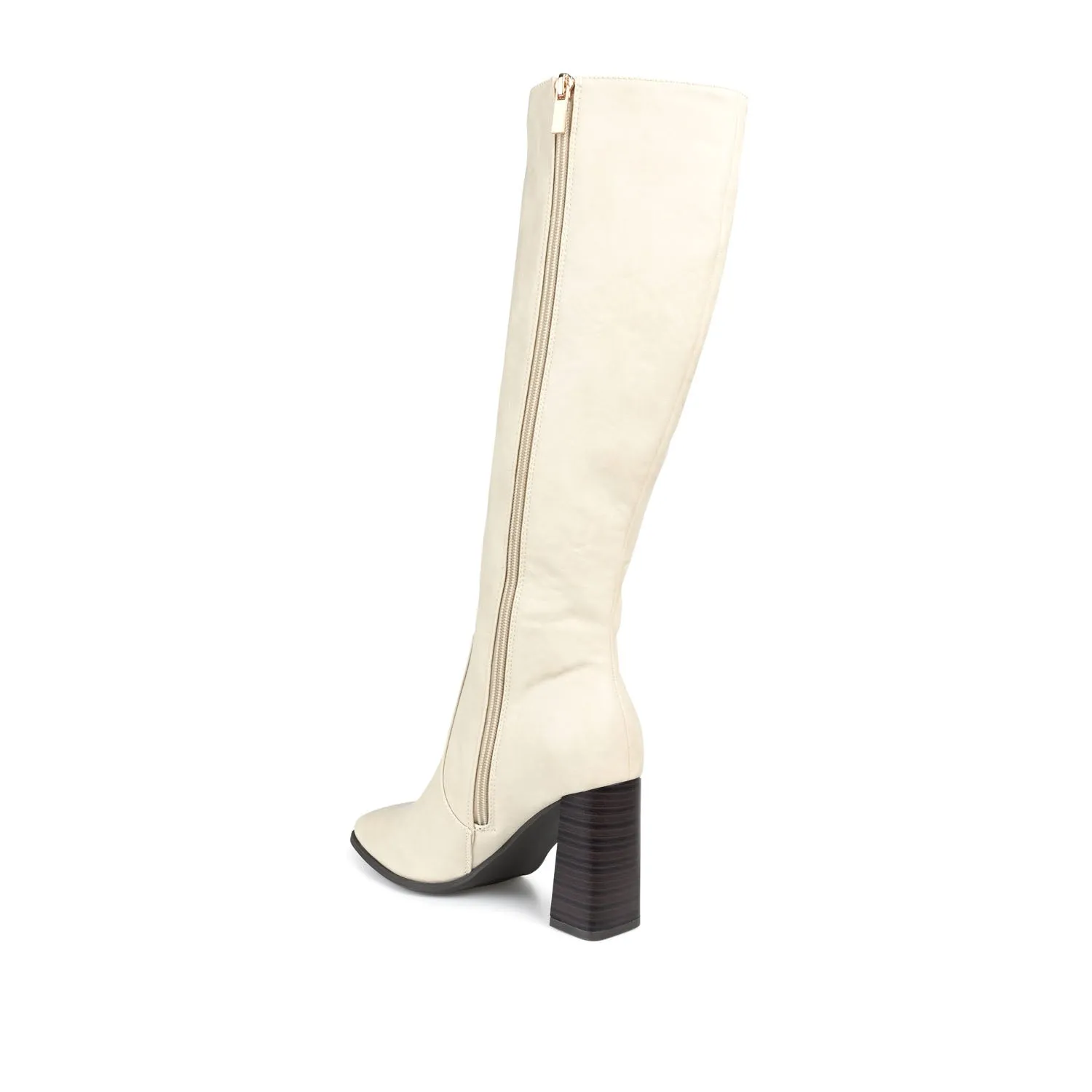 KARIMA TALL BOOTS IN FAUX LEATHER classic tone