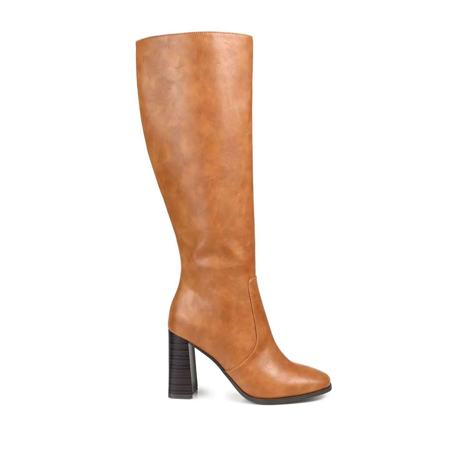 KARIMA TALL BOOTS IN FAUX LEATHER classic tone