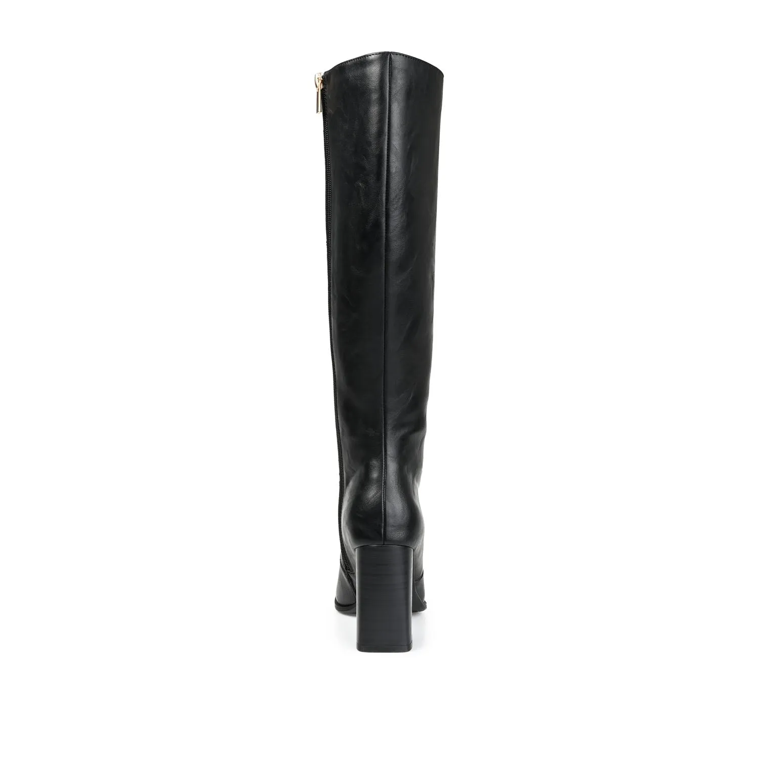 KARIMA TALL BOOTS IN FAUX LEATHER classic tone