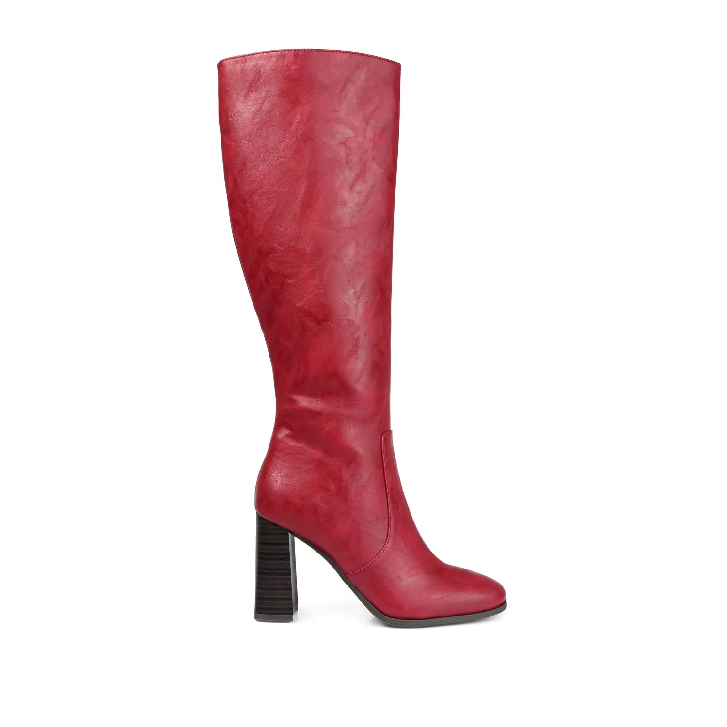 KARIMA TALL BOOTS IN FAUX LEATHER classic tone