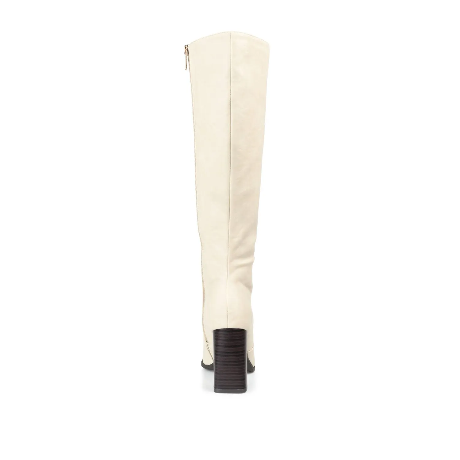 KARIMA TALL BOOTS IN FAUX LEATHER classic tone