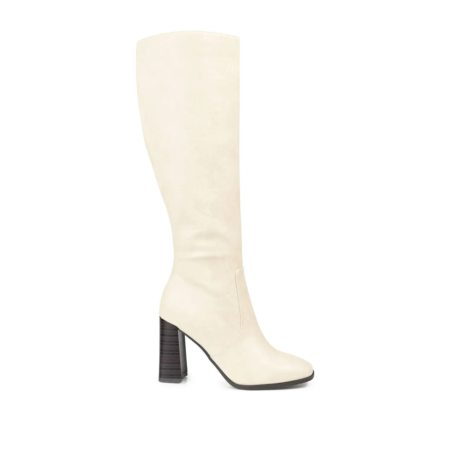KARIMA TALL BOOTS IN FAUX LEATHER classic tone