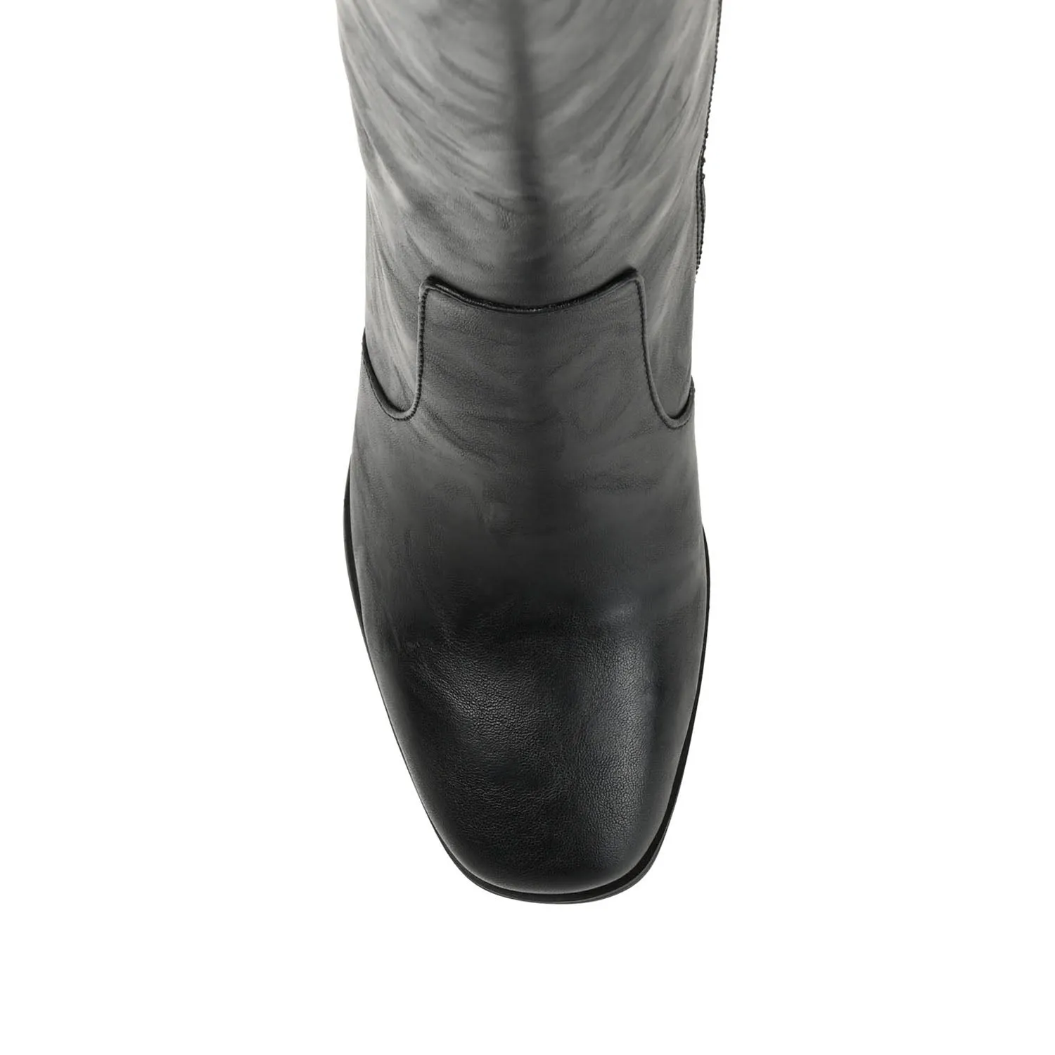 KARIMA TALL BOOTS IN FAUX LEATHER classic tone