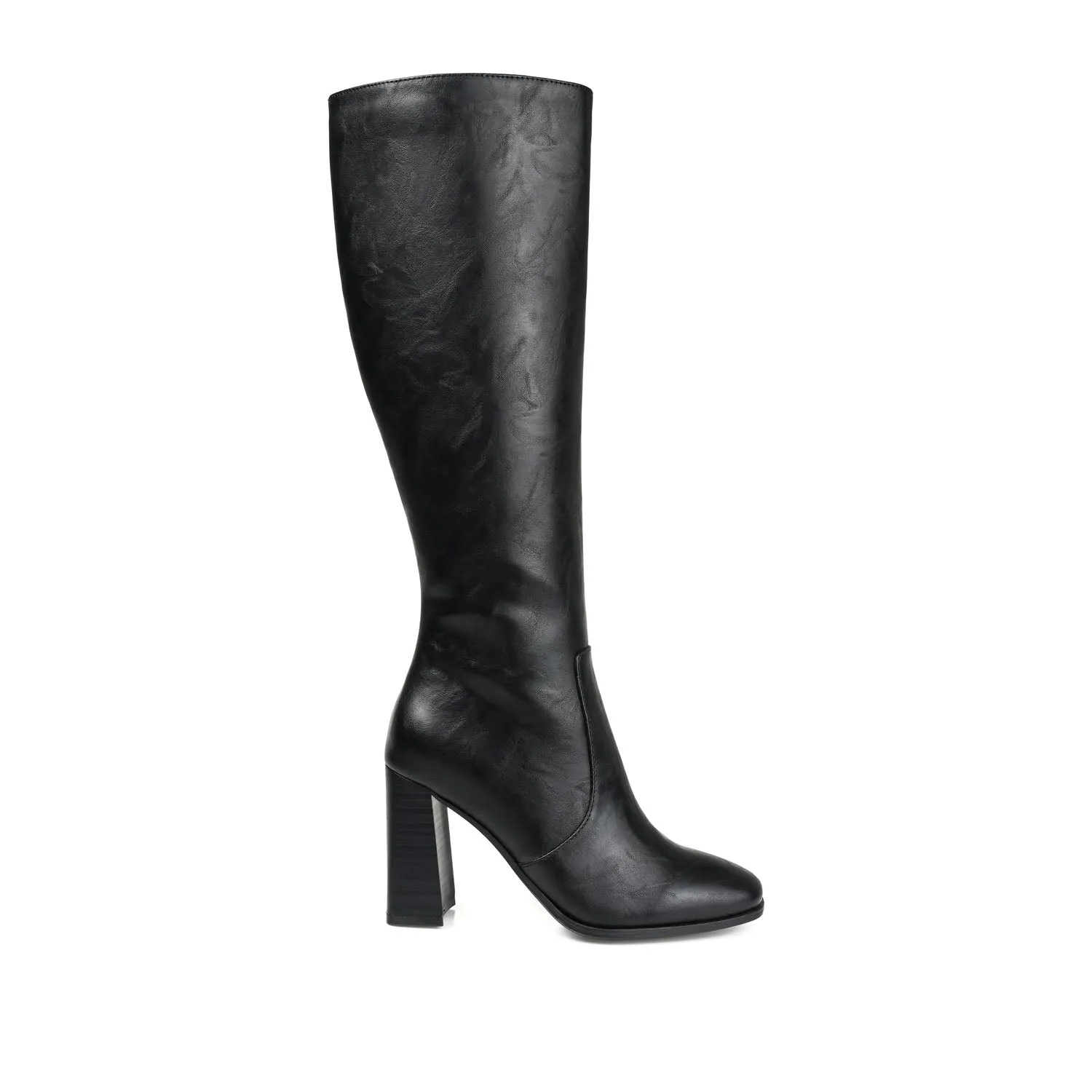KARIMA TALL BOOTS IN FAUX LEATHER classic tone