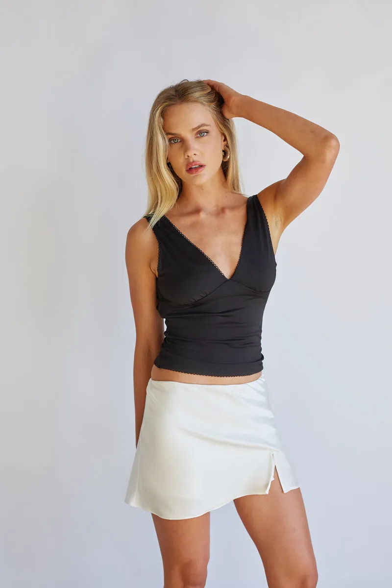 Katelin V-Neck Tank Top pants pair