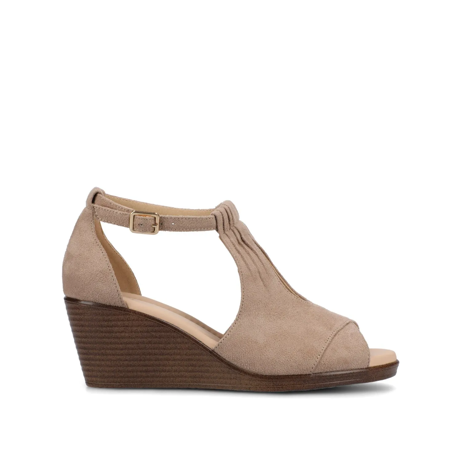 KEDZIE WEDGE HEELED SANDALS IN WIDE plus ready