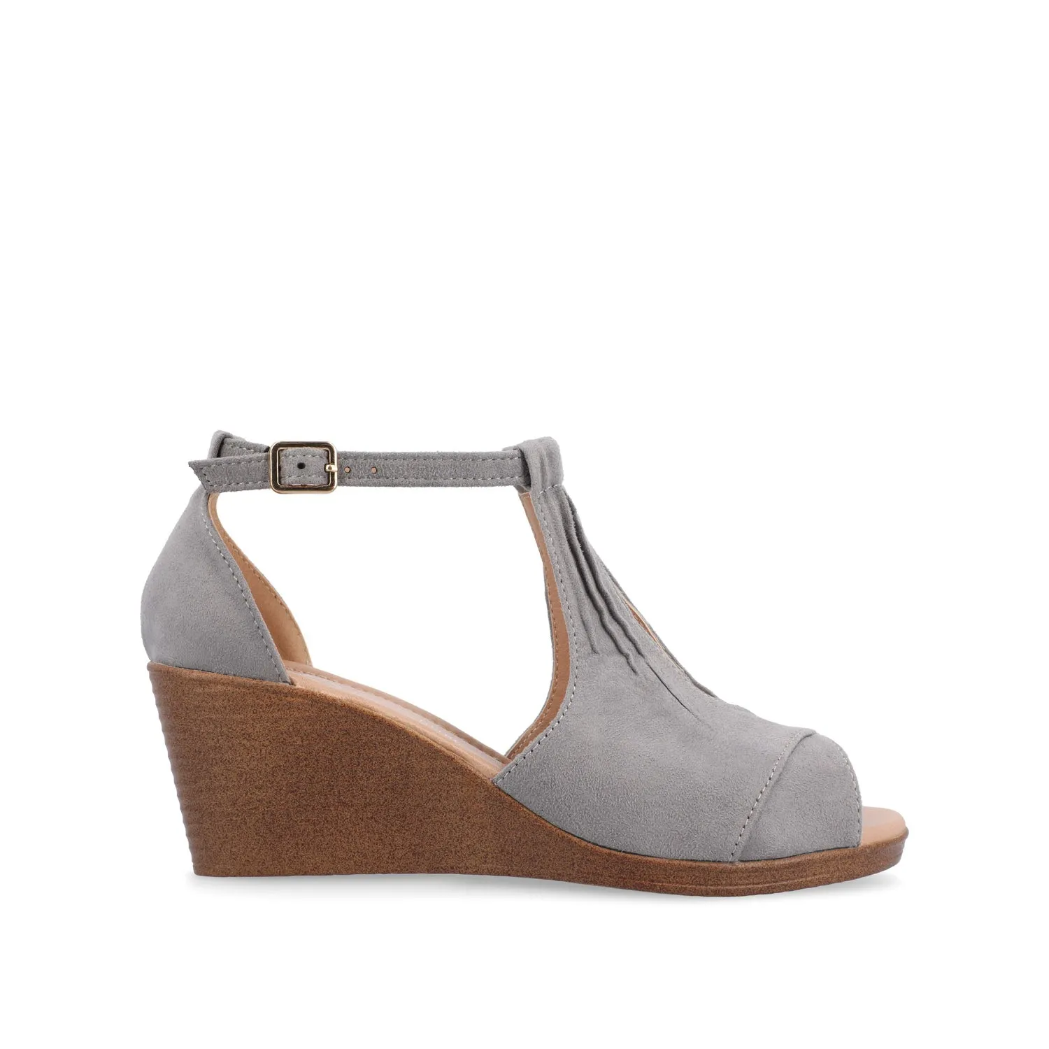 KEDZIE WEDGE HEELED SANDALS IN WIDE plus ready