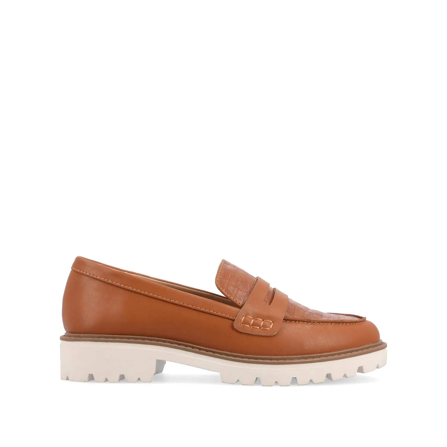 KENLY LOAFER FLATS IN FAUX LEATHER eco pick