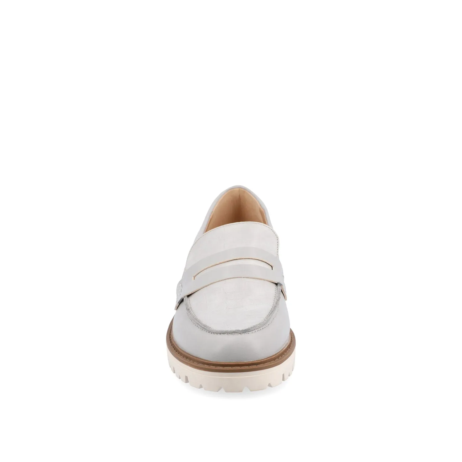 KENLY LOAFER FLATS IN FAUX LEATHER eco pick