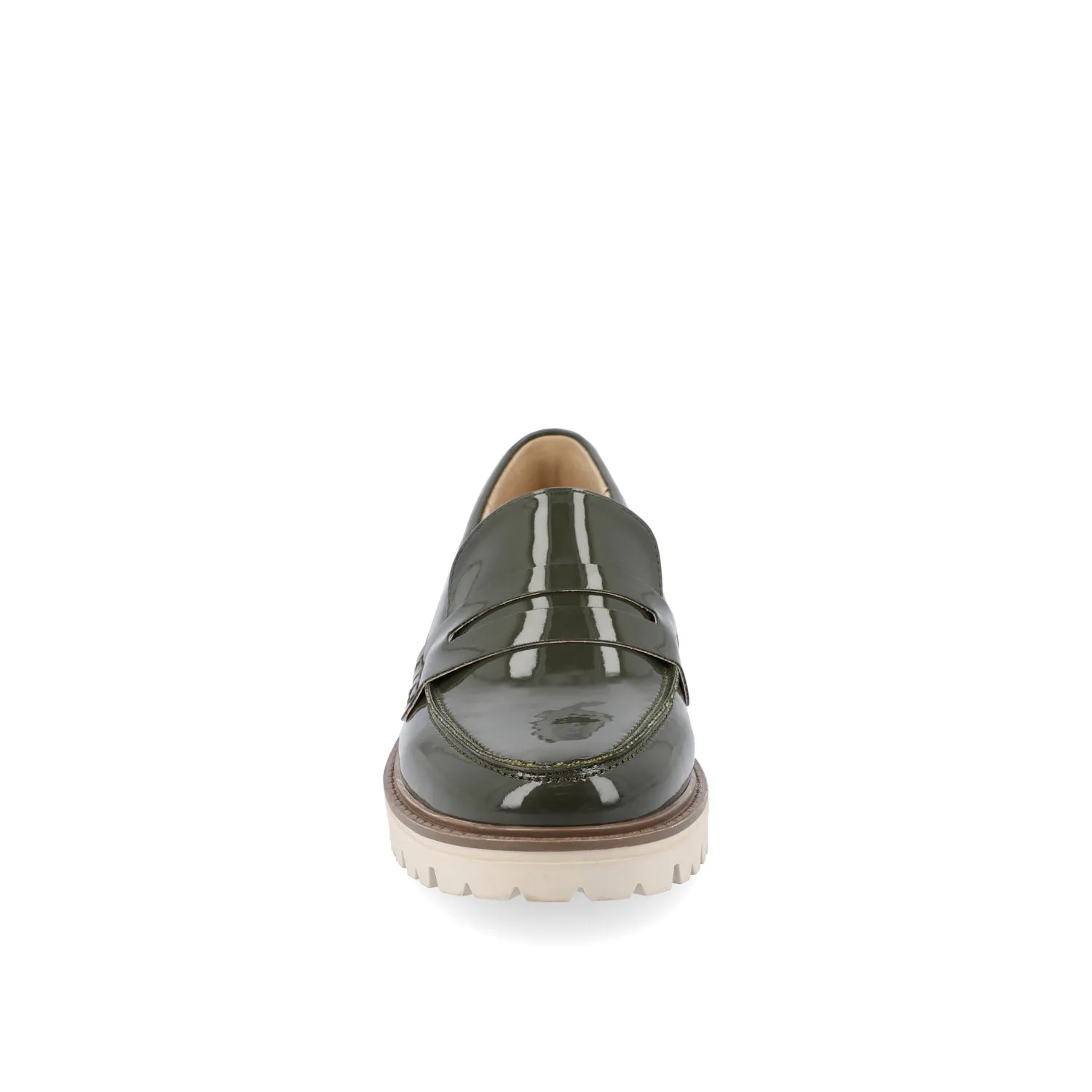 KENLY LOAFER FLATS IN FAUX LEATHER eco pick
