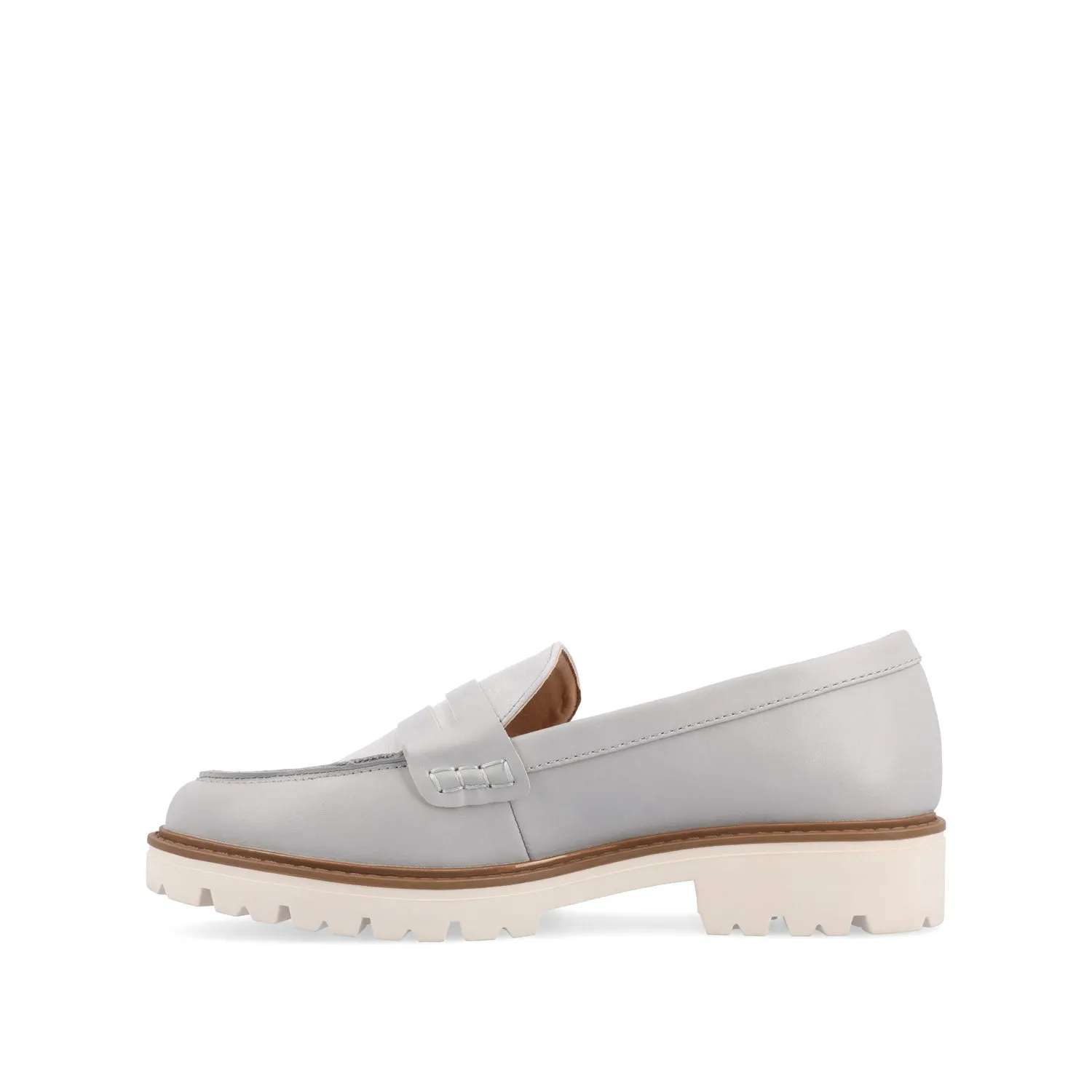 KENLY LOAFER FLATS IN FAUX LEATHER eco pick