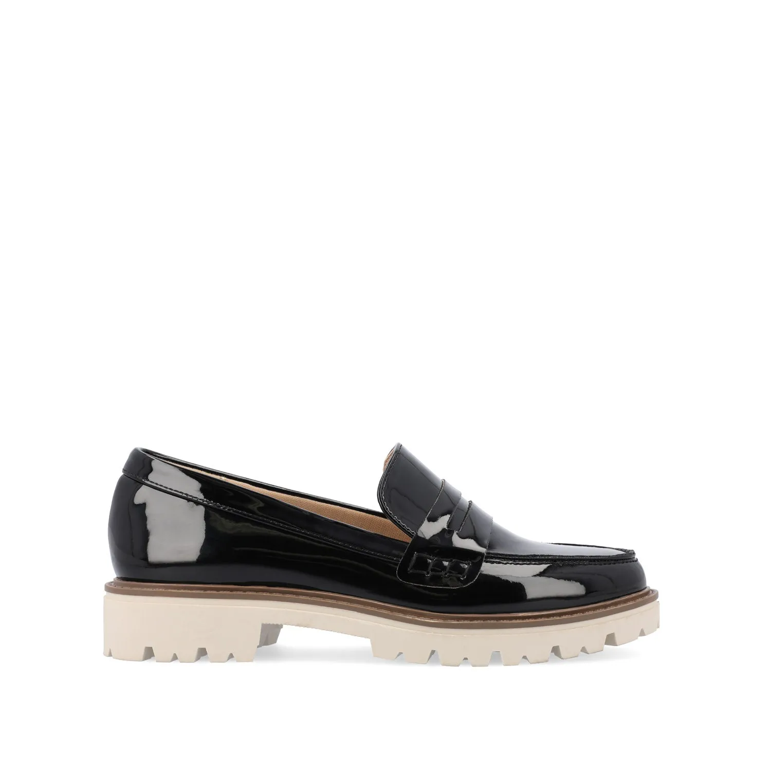 KENLY LOAFER FLATS IN FAUX LEATHER eco pick