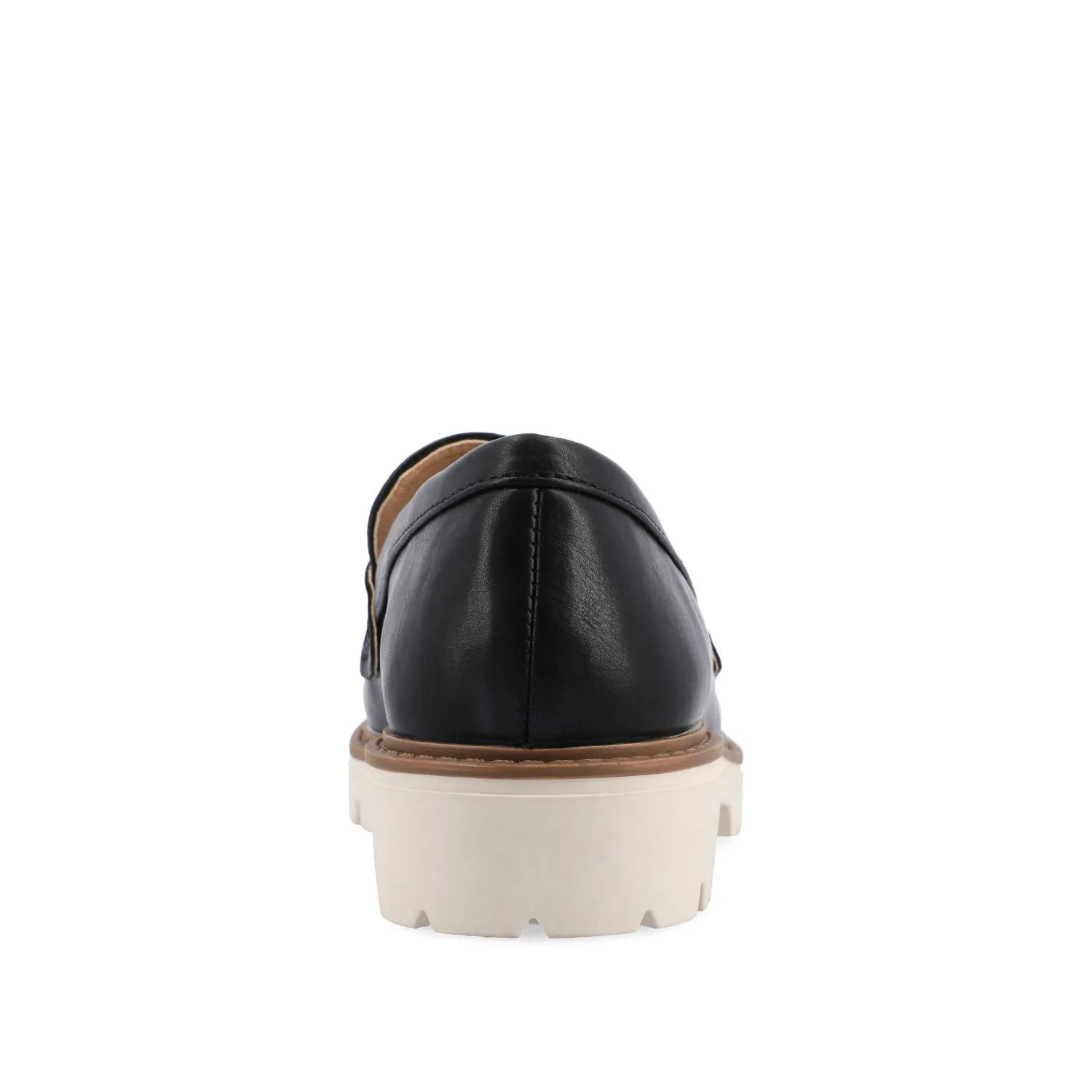 KENLY LOAFER FLATS IN FAUX LEATHER eco pick
