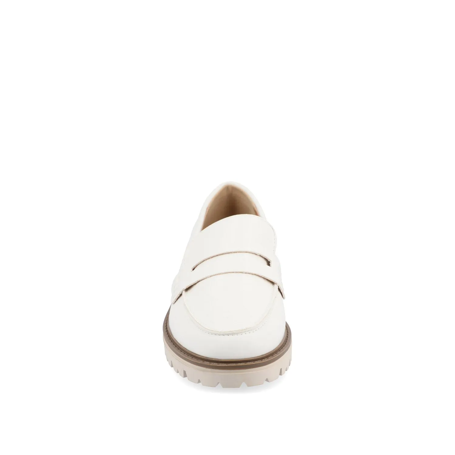 KENLY LOAFER FLATS IN FAUX LEATHER eco pick