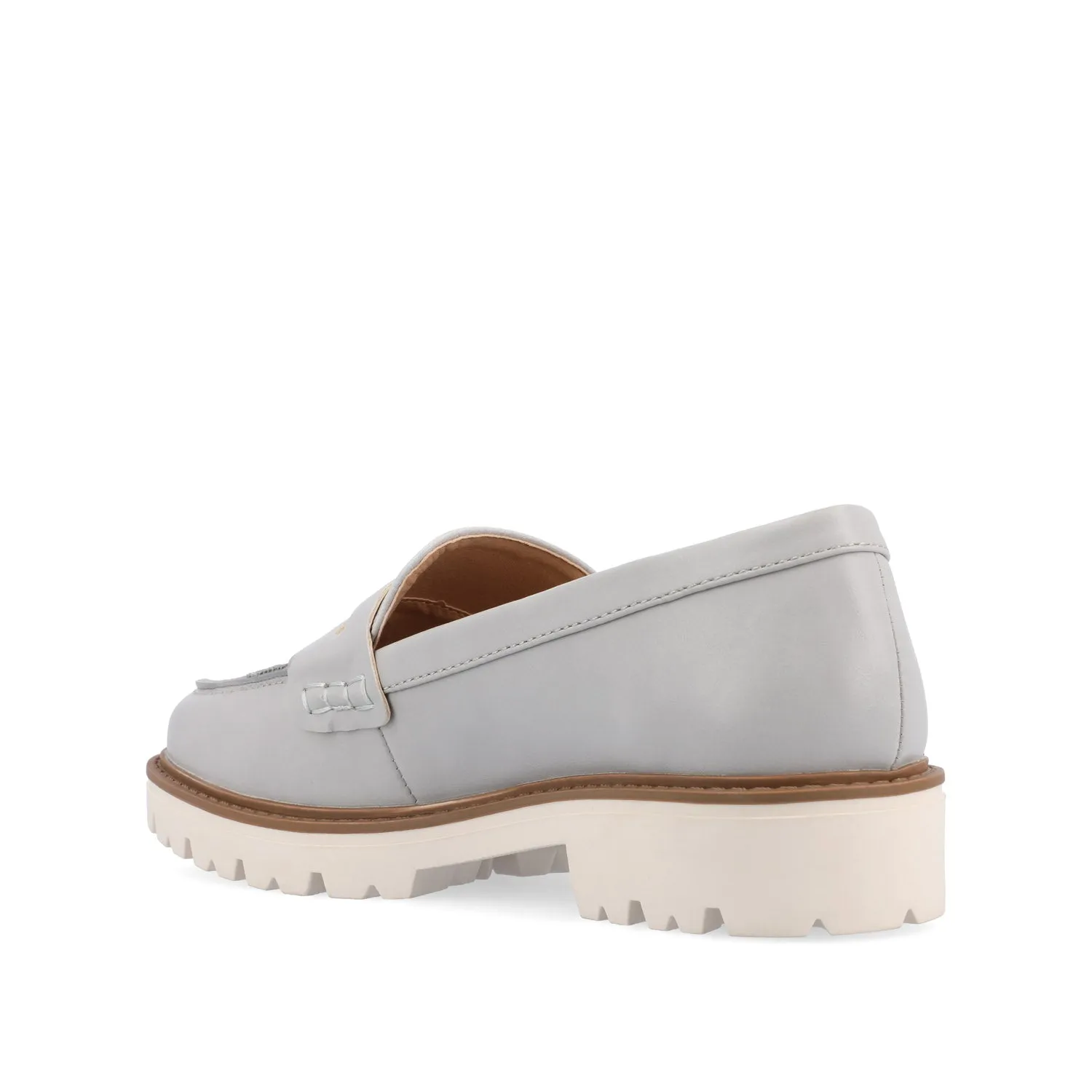 KENLY LOAFER FLATS IN FAUX LEATHER eco pick